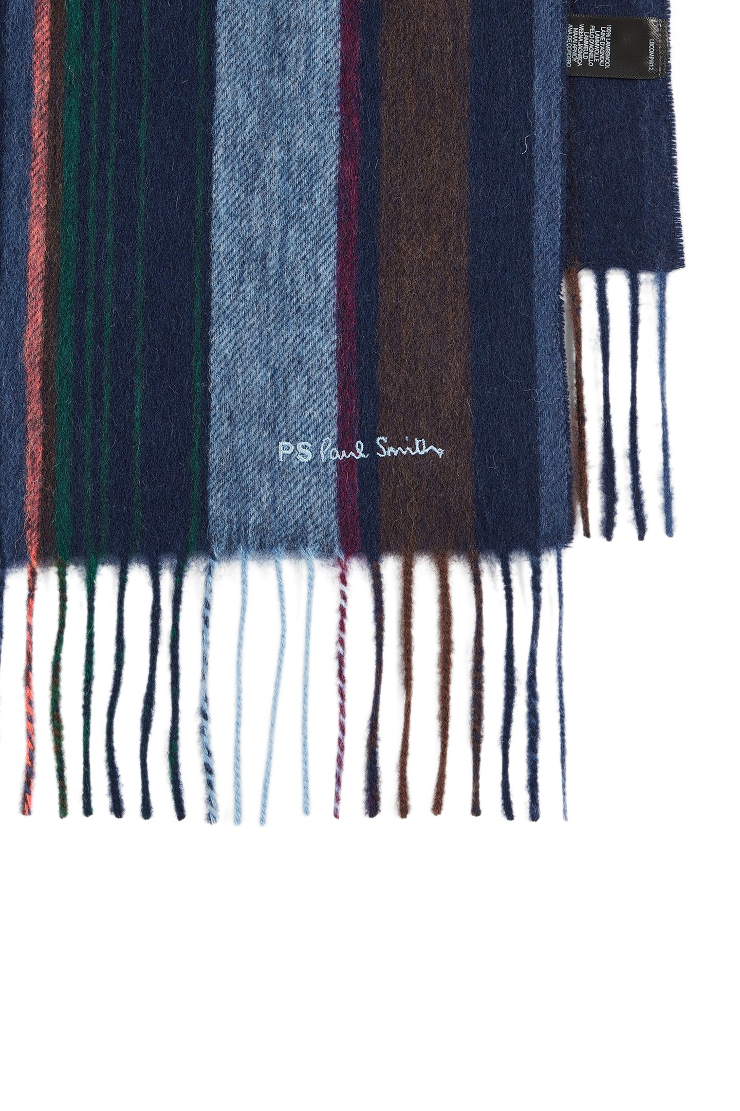 SCARF PS TRENT STRIPE NAVY 2