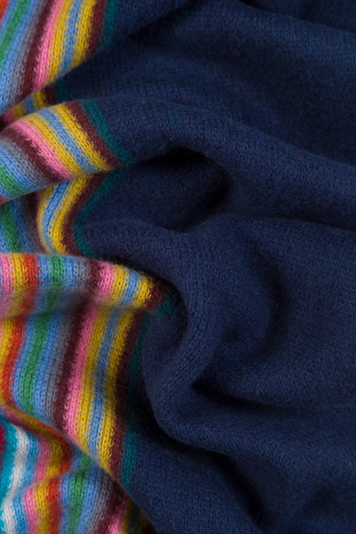 SCARF MULTI EDGE REVERSIBLE NAVY 5