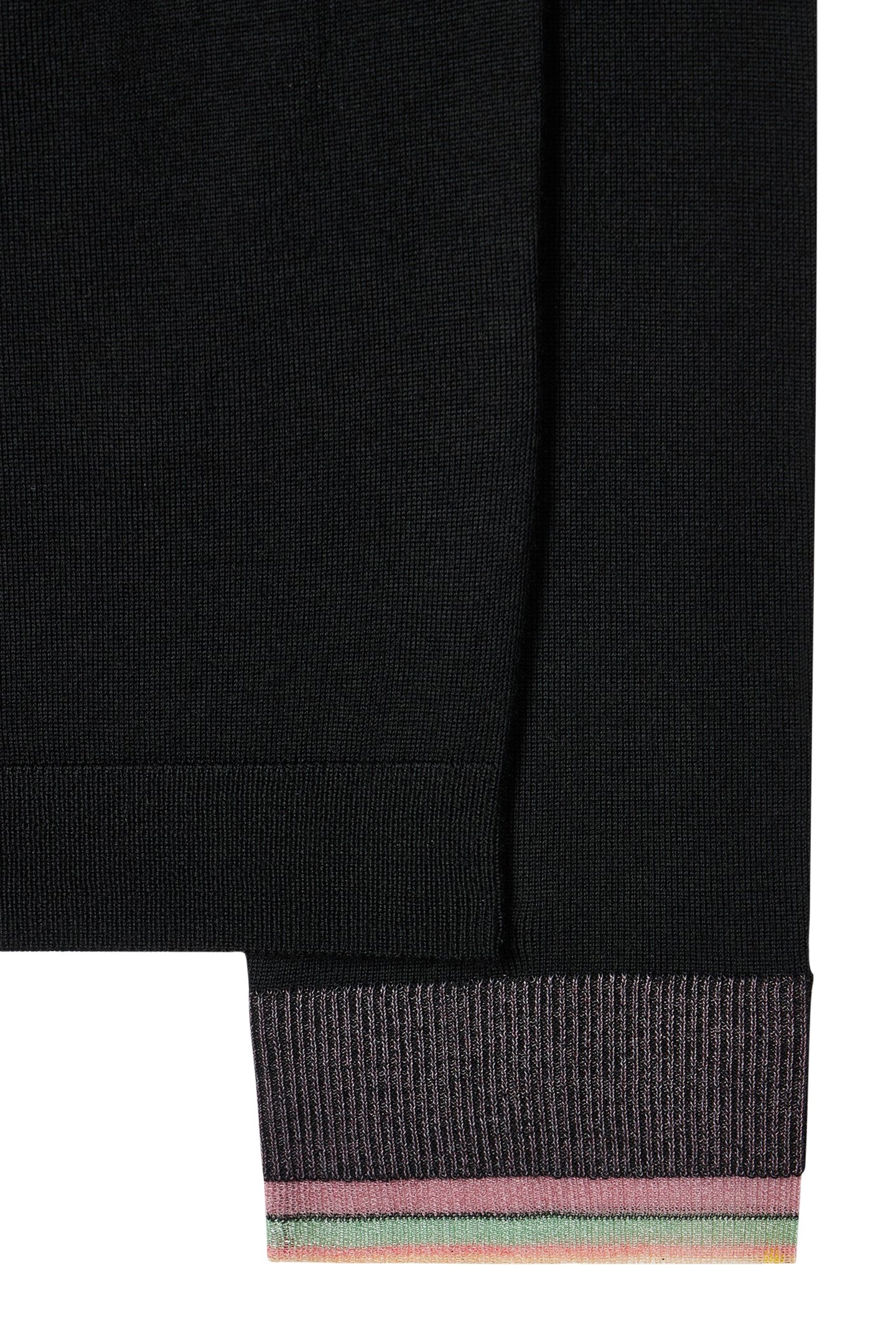 KNITTED SWEATER ROLL NECK BLACK 2
