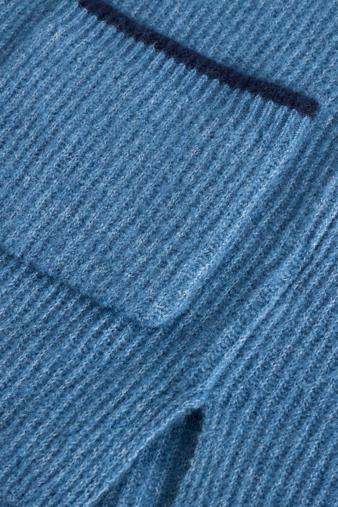 EMMIE LONGLINE CARDI MID BLUE 3