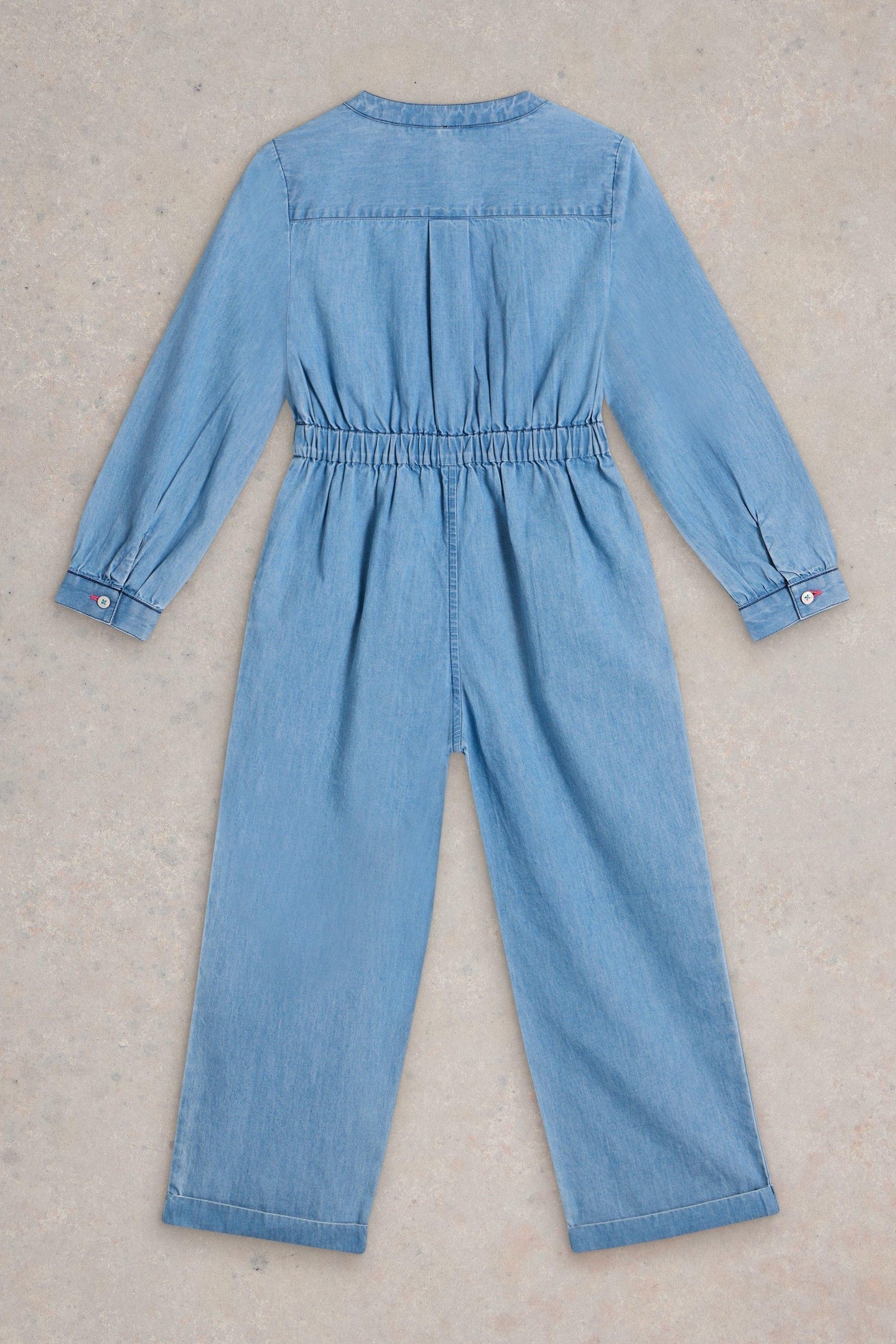 CHAMBRAY JUMPSUIT CHAMBRAY BLUE 2
