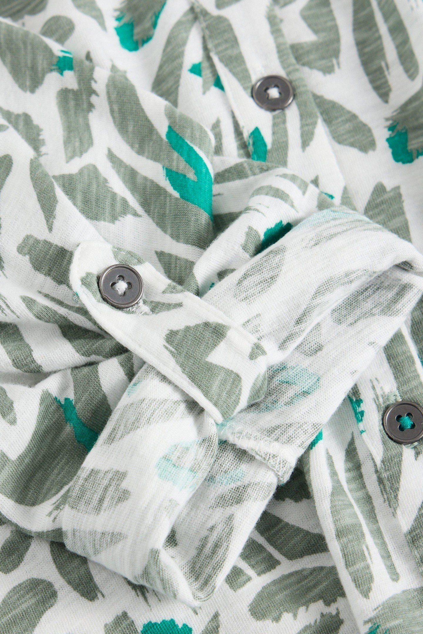 ANNIE JERSEY SHIRT GREEN MULTI 4