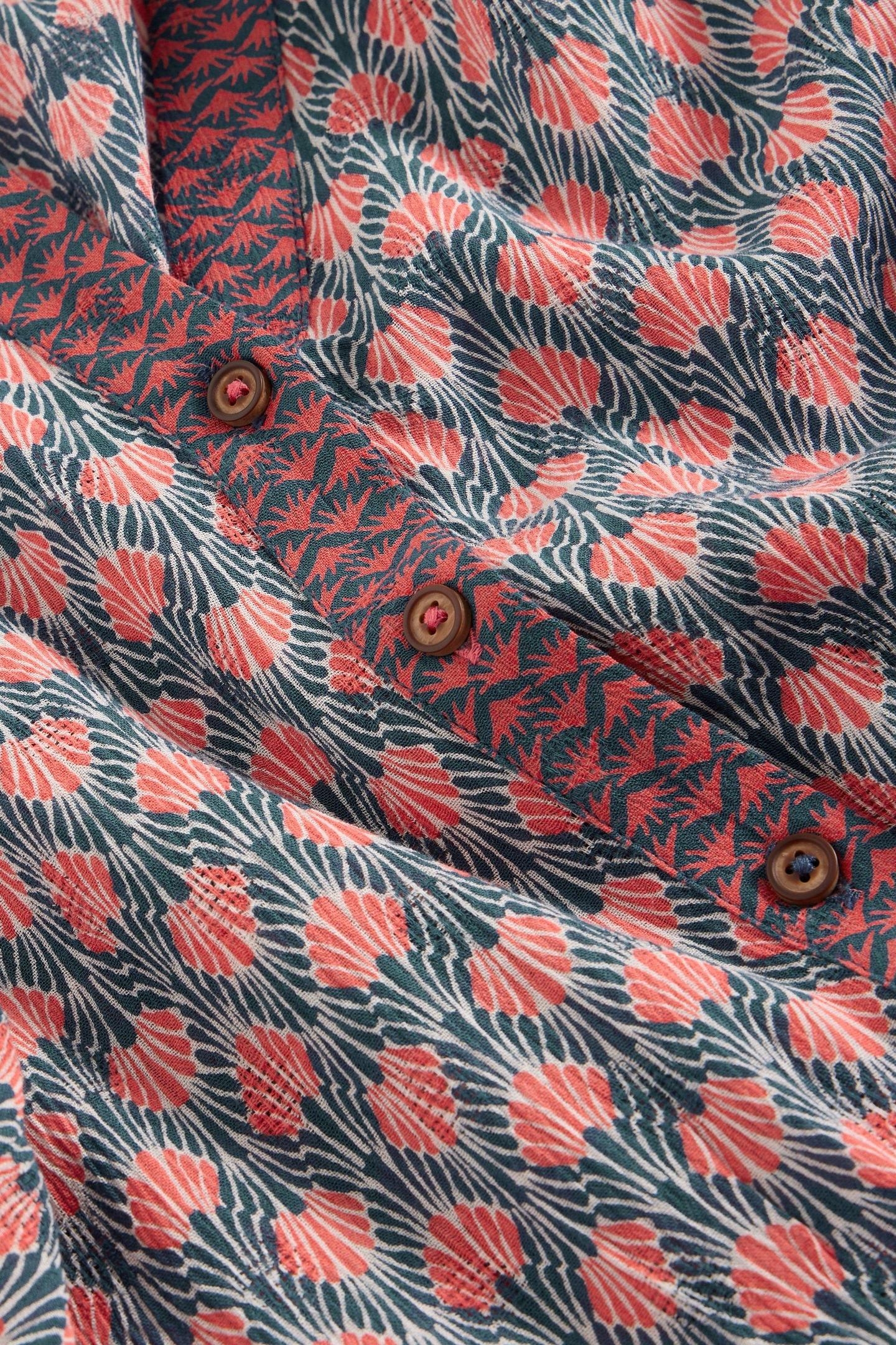 MABEL MIXED PRINT DRESS NAVY MULTI 4