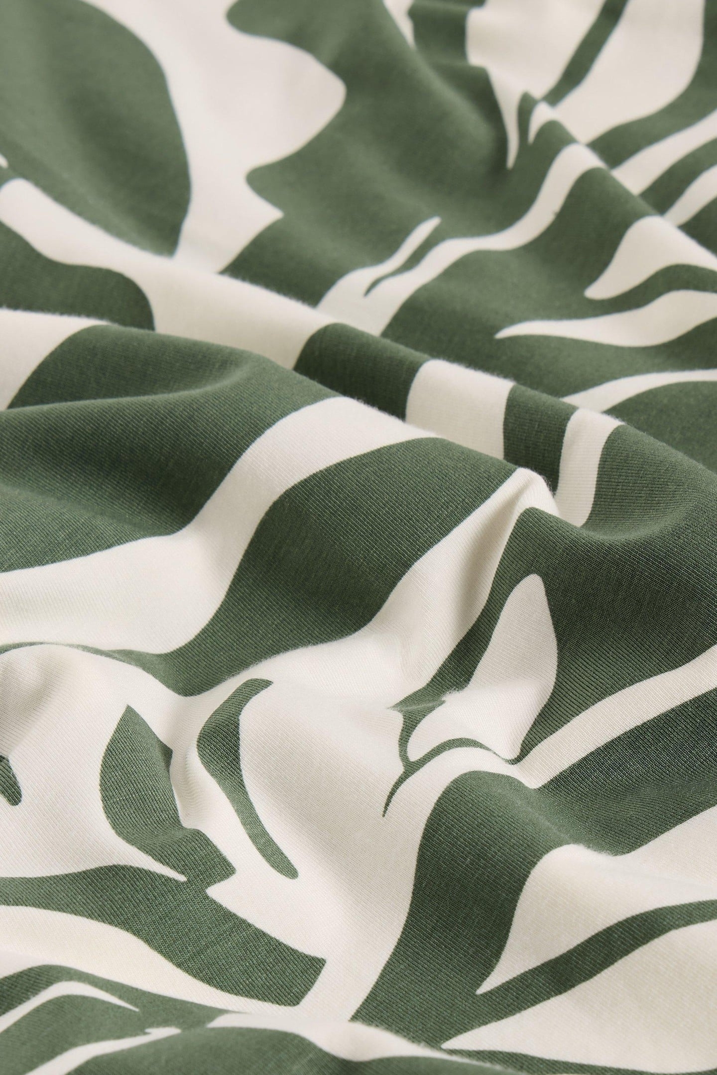 JADA JERSEY MAXI SKIRT GREEN PRINT 4