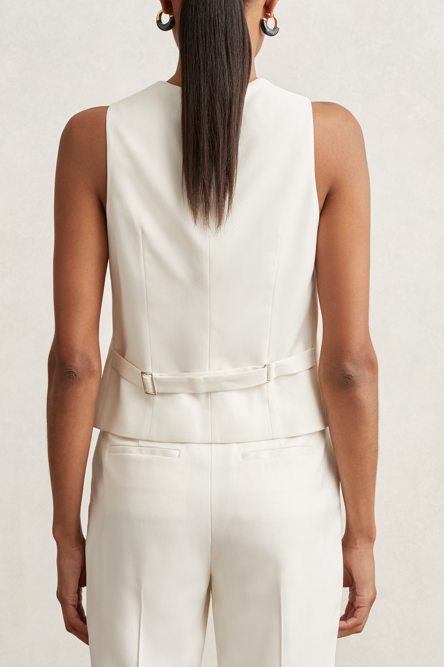 TAILORED WAISTCOAT CREAM 2