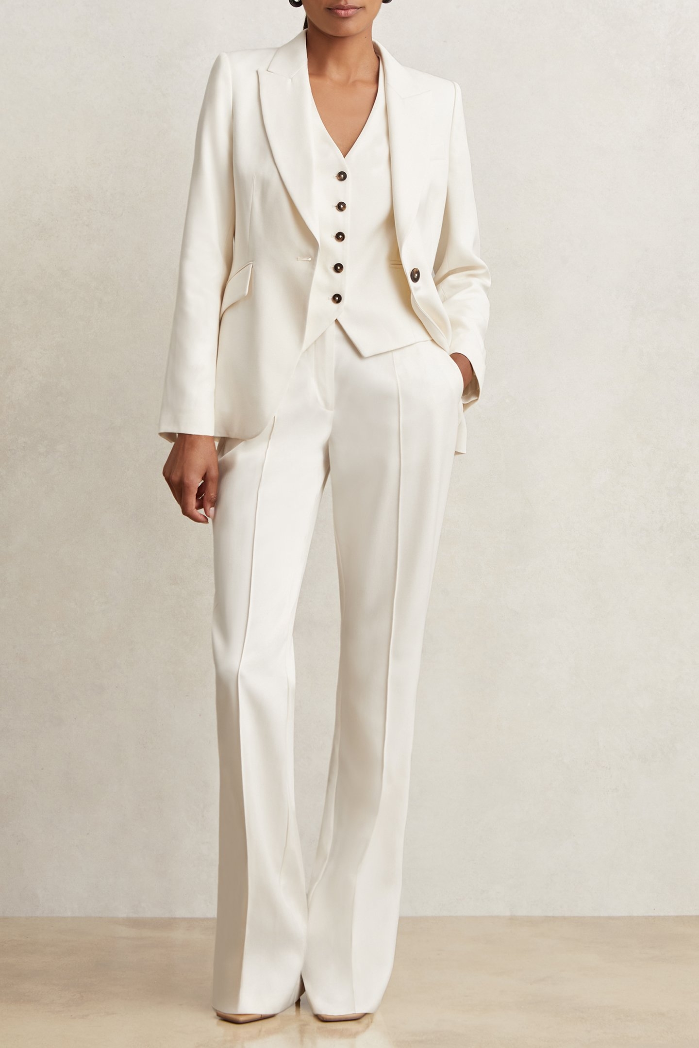 TAILORED WAISTCOAT CREAM 6