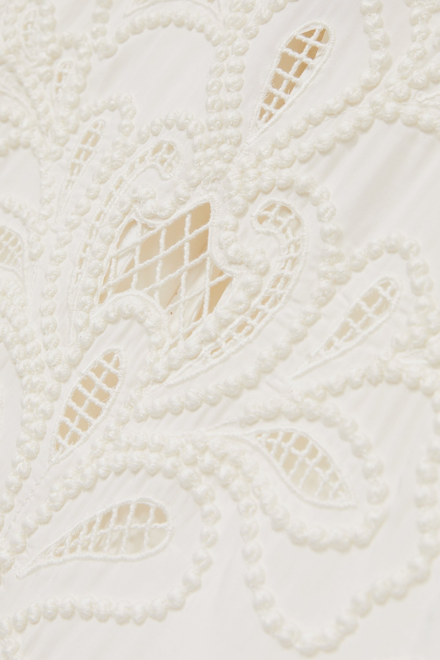 FLORAL CUT OUT TOP IVORY 6