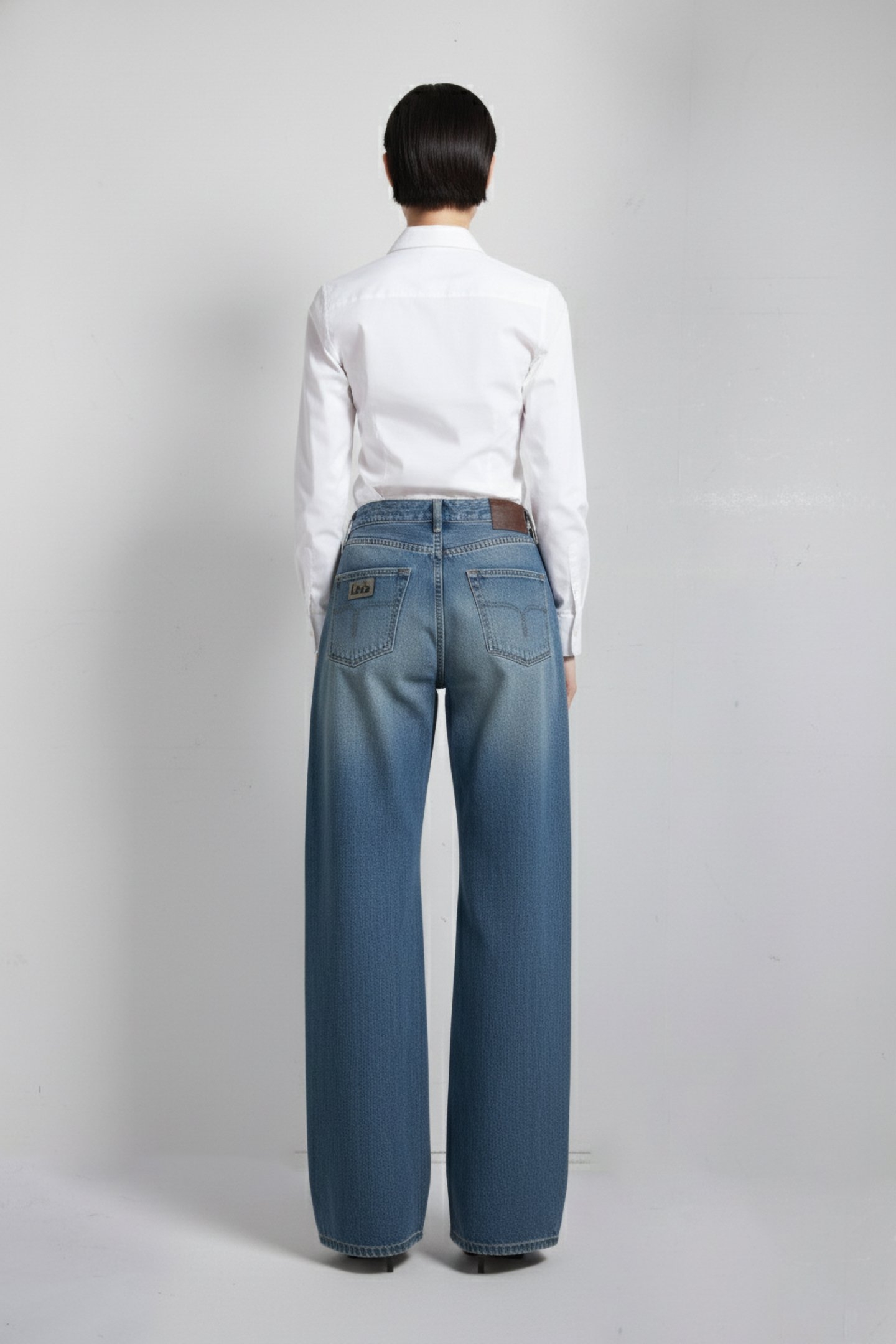 ROSA TURN UP VEINED GREEN 2