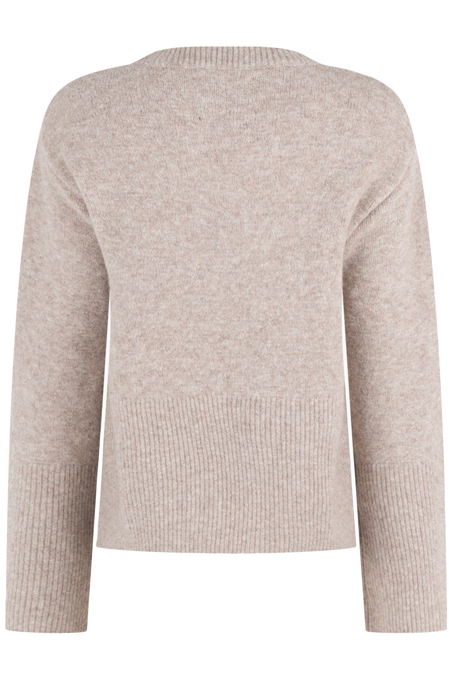 NALA KNITTED PULL LONG SLEEVE SANDALWOOD MELEE 3