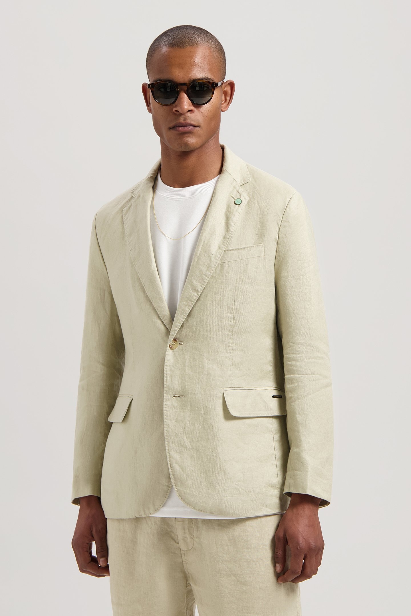 DS_CRIS LINEN TWILL BLAZER SAND 5