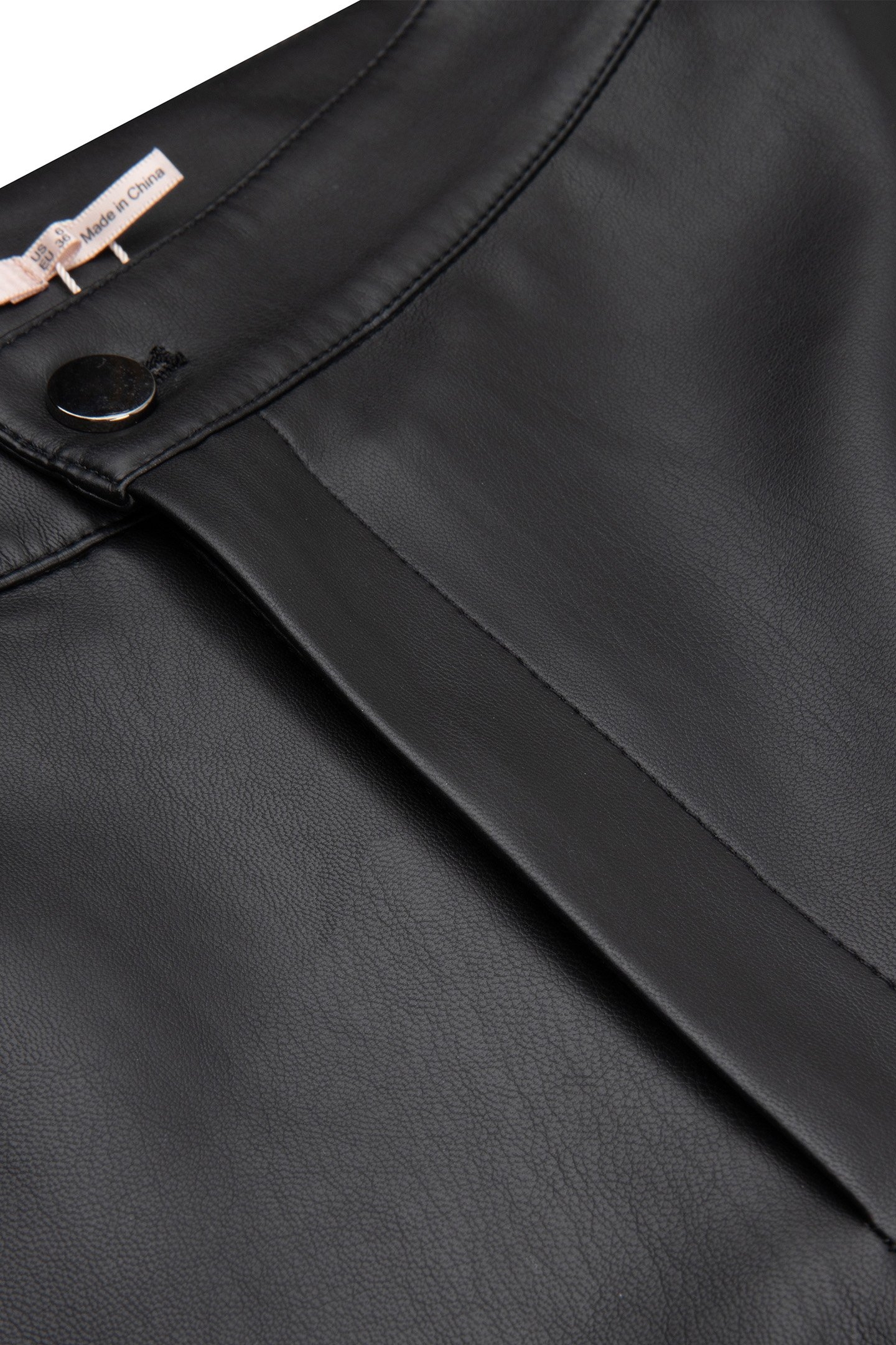 TREGGING SKINNY PU BLACK 7