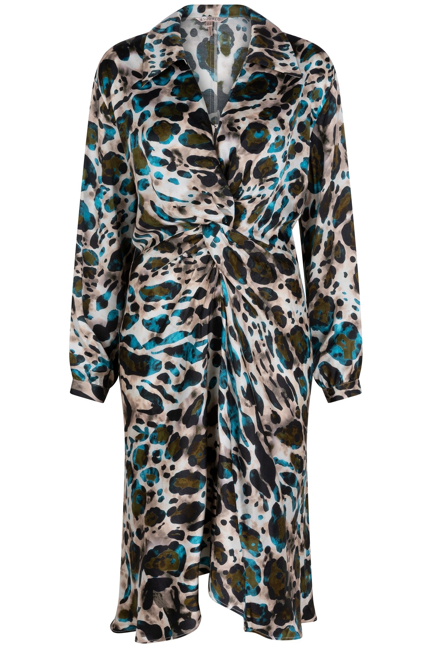 DRESS TWIST ANIMAL ROOTS PRINT 5