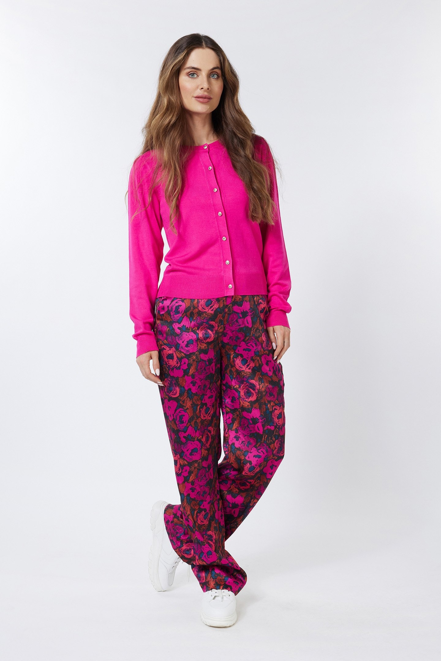 TROUSERS SATEEN FLORAL WILDING PRINT 2