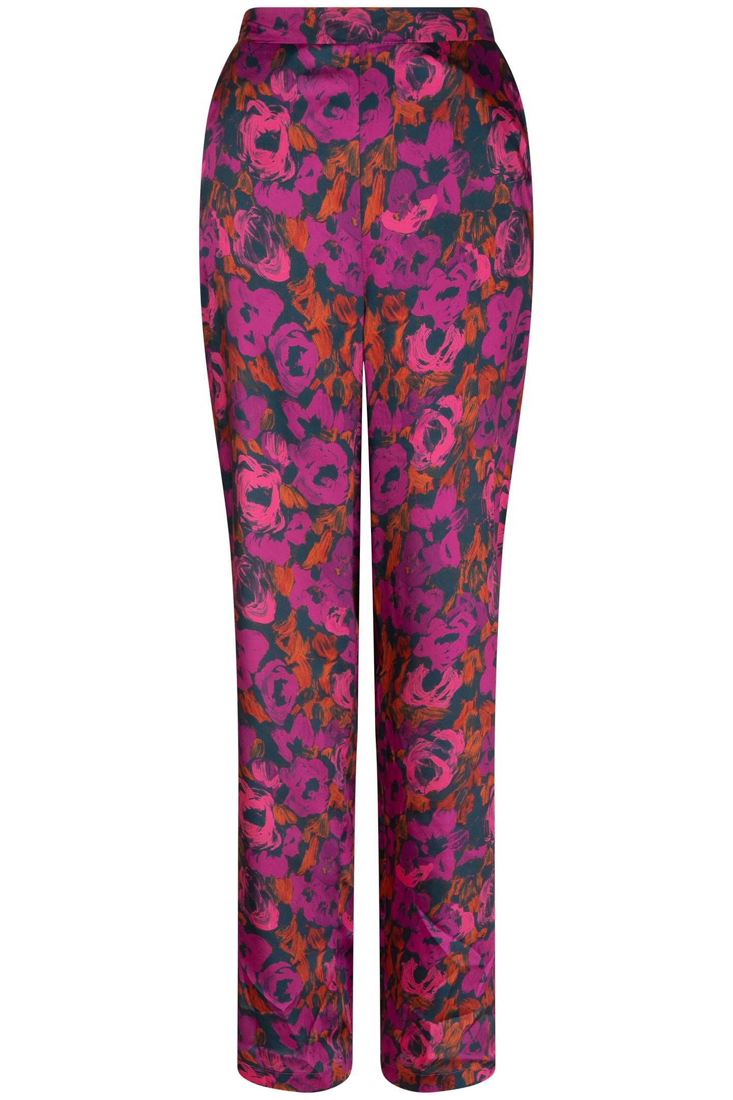 TROUSERS SATEEN FLORAL WILDING PRINT 5