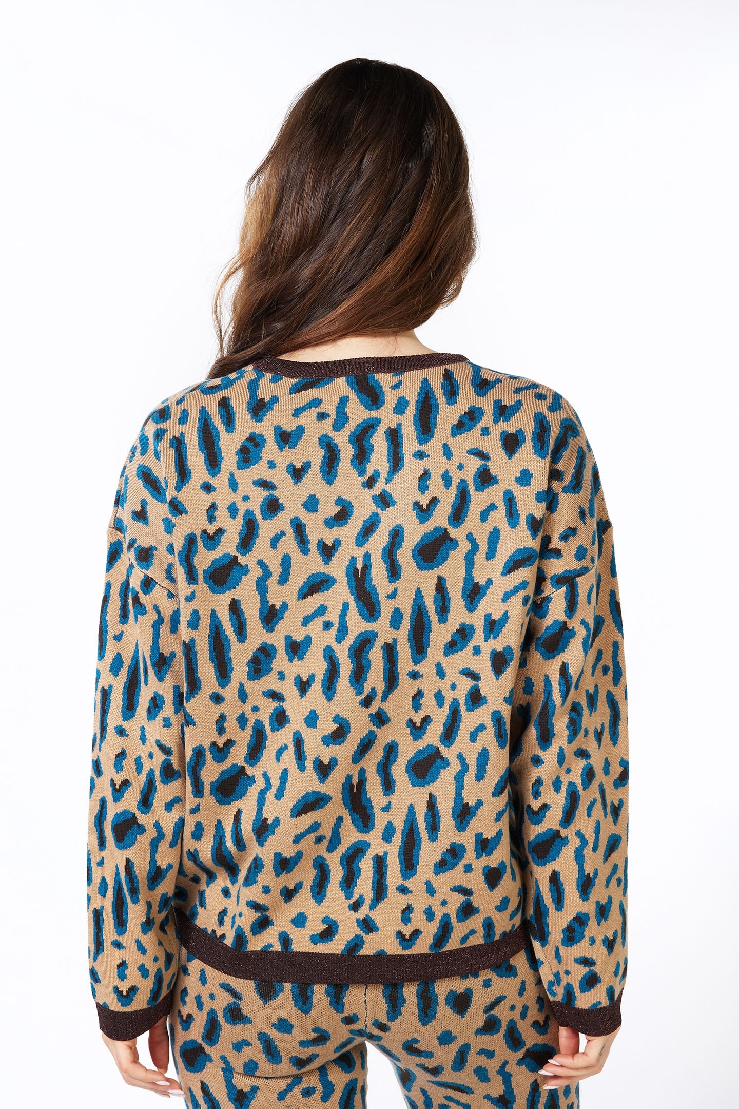 SWEATER LEOPARD JACQUARD PRINT 4