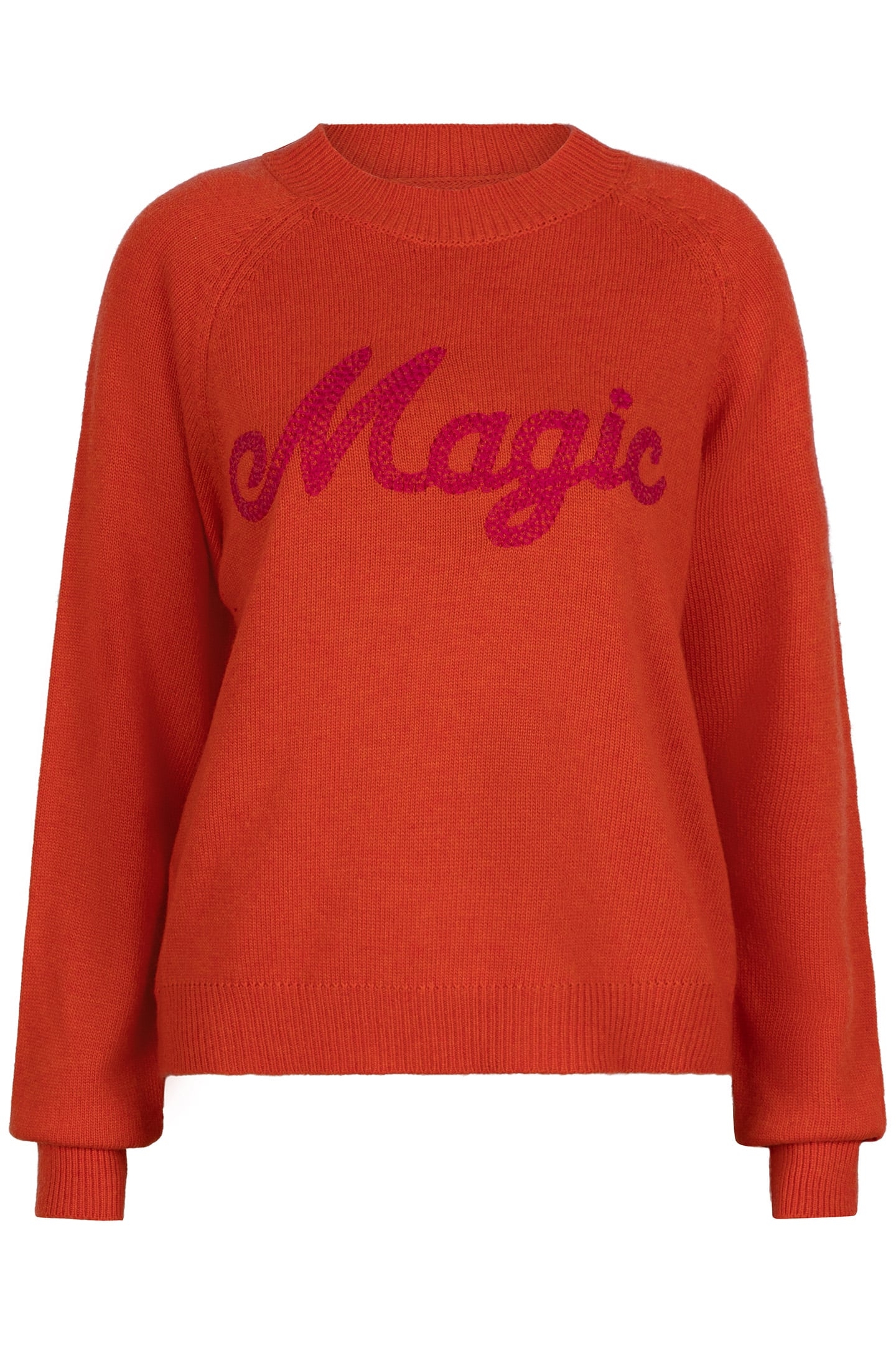 SWEATER “MAGIC” INTARSIA ORANGE 5