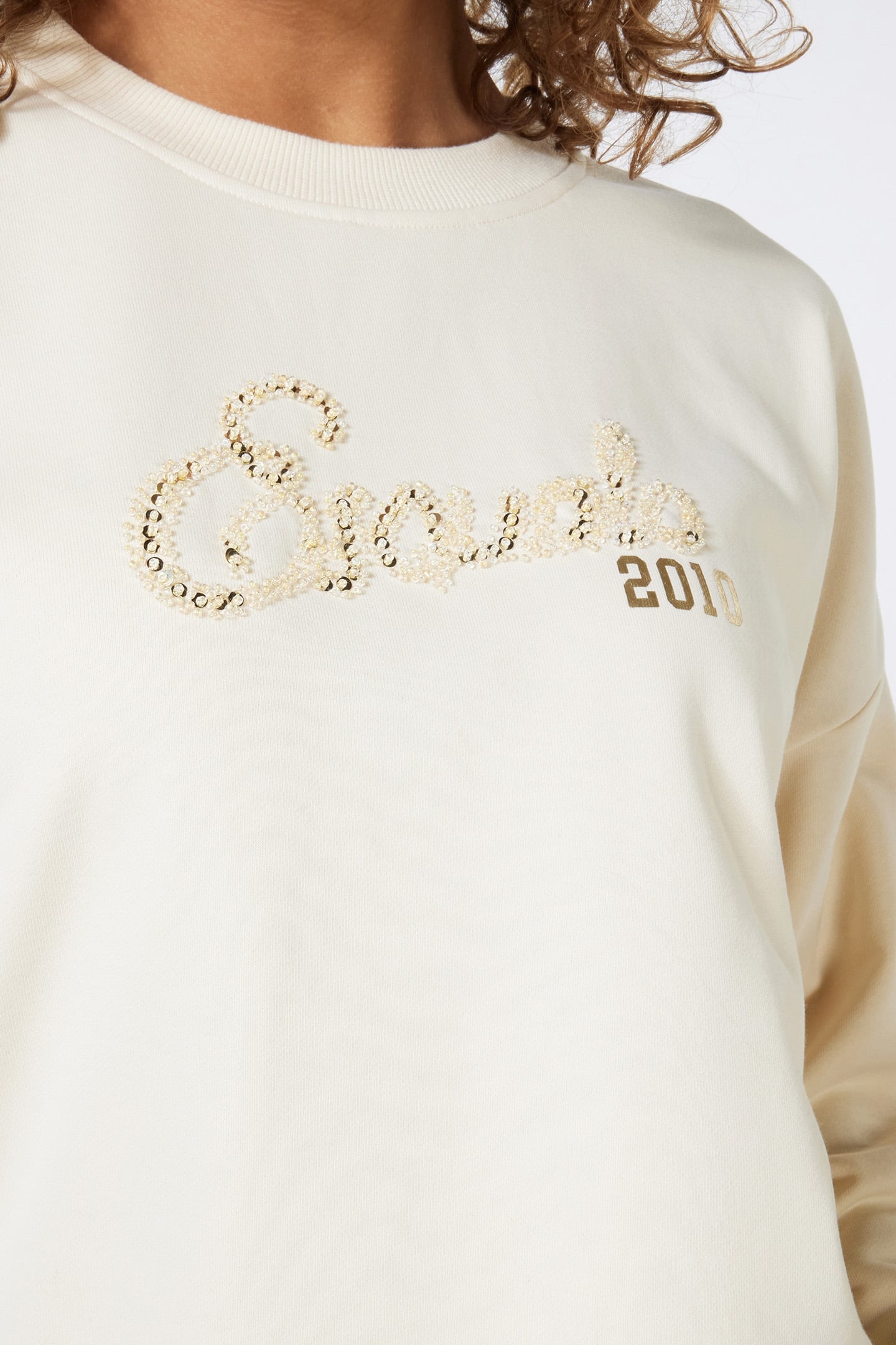 SWEATER OVERSIZED ESQUALO SWEAT LIGHT SAND 7