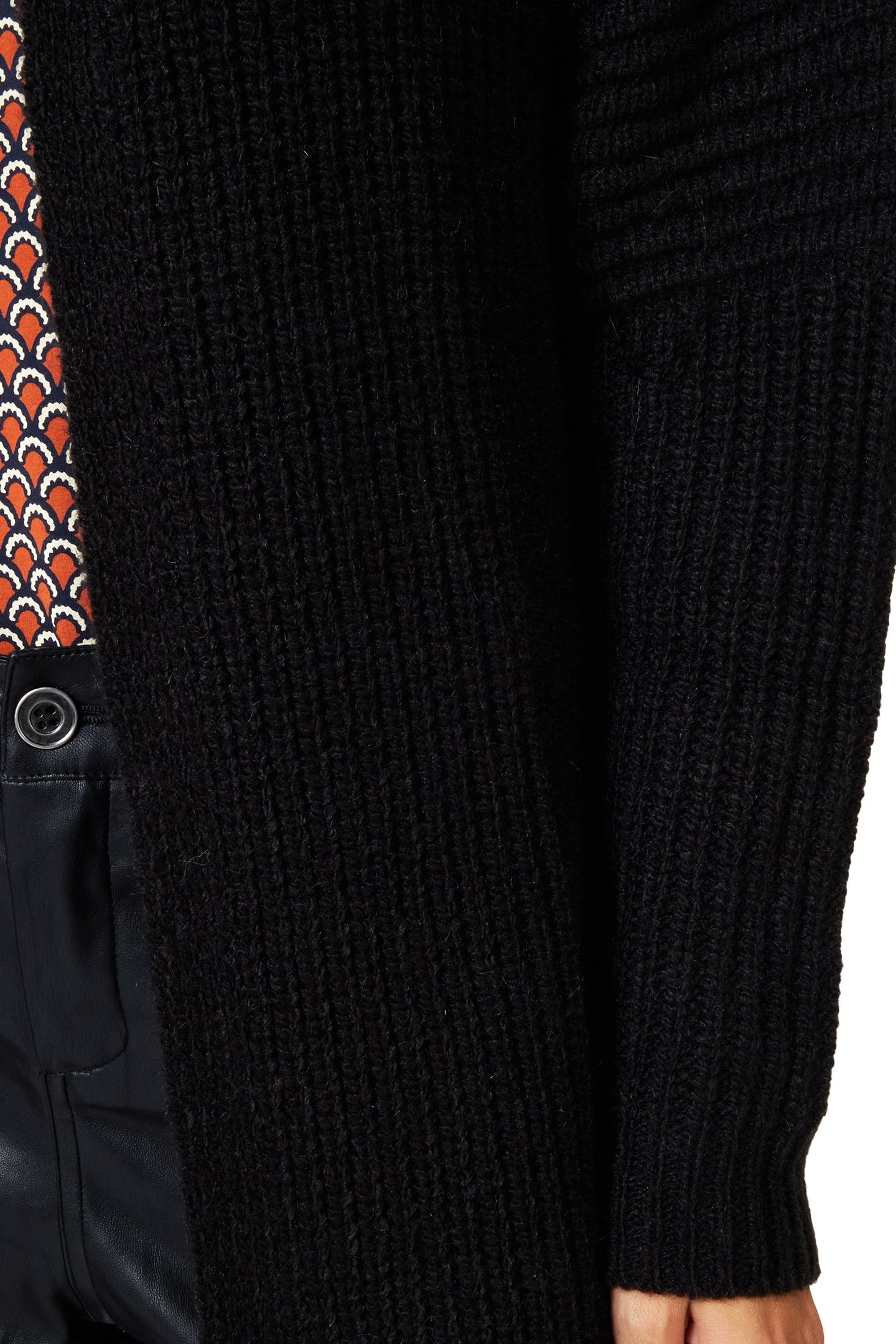 CARDIGAN LONG BLACK 8