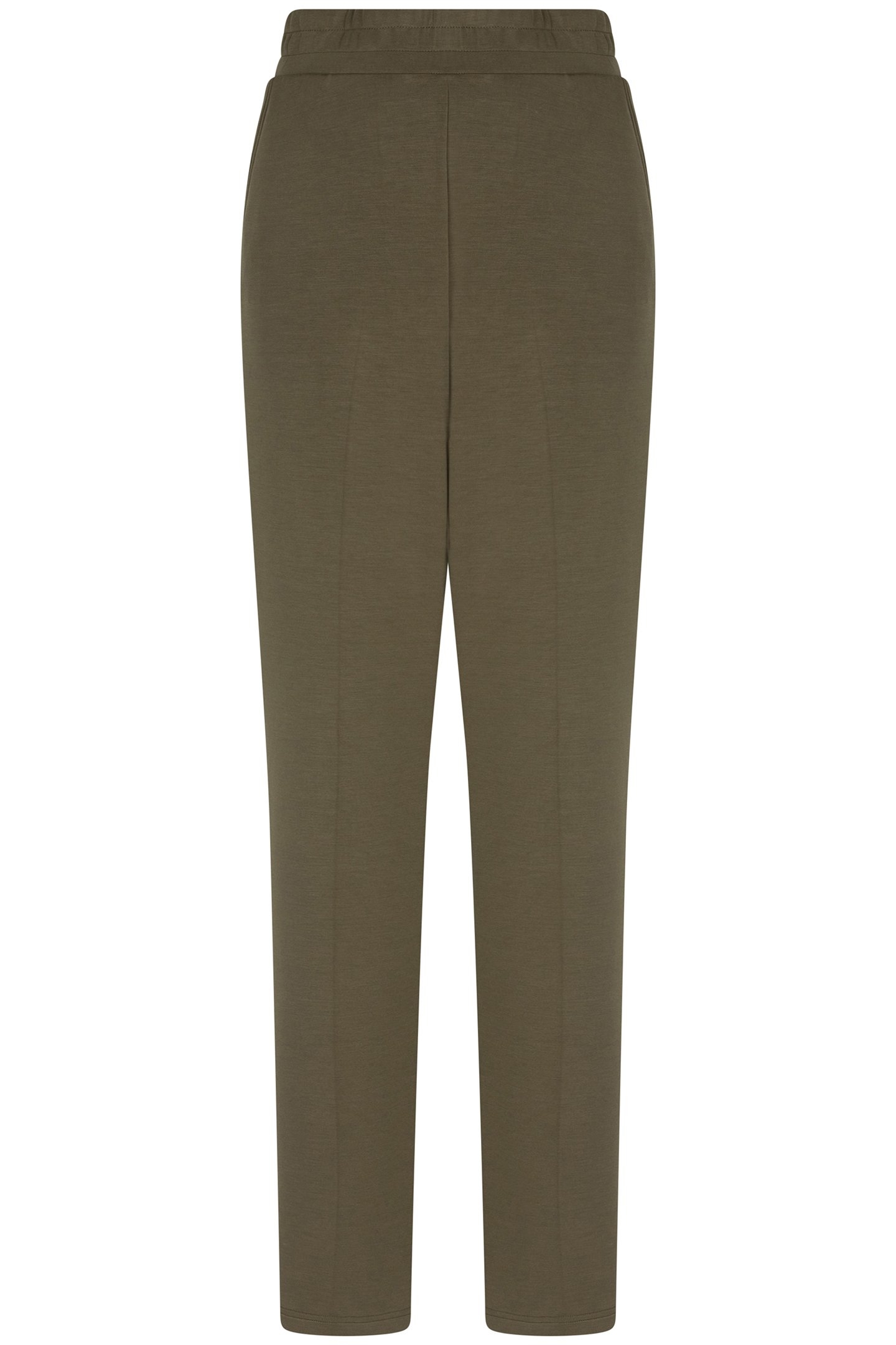 TROUSERS FLAIR MODAL MOSS GREEN 4