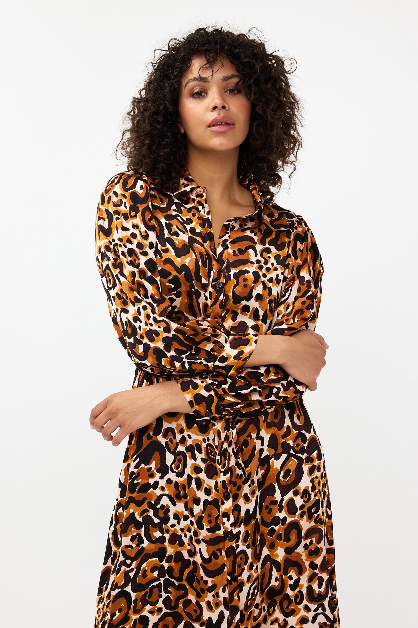 DRESS LONG ANIMAL LAND PRINT 3