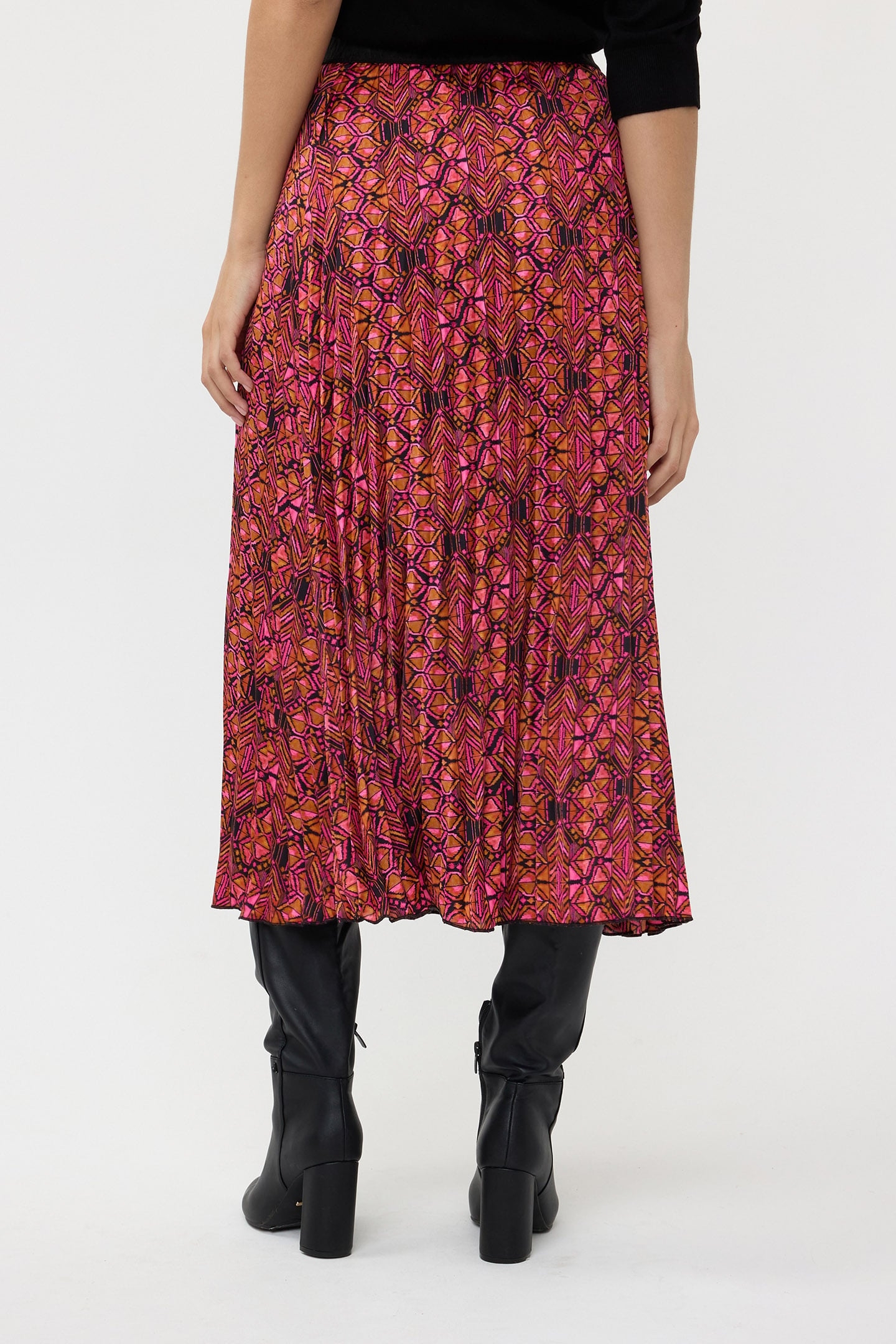 SKIRT PLISSE SENSATION PRINT 4