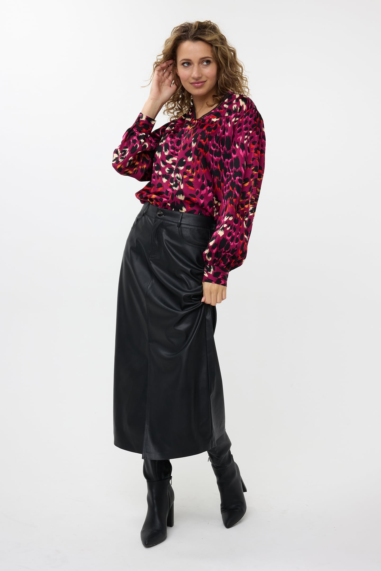 BLOUSE FLORAL GEM PRINT 2