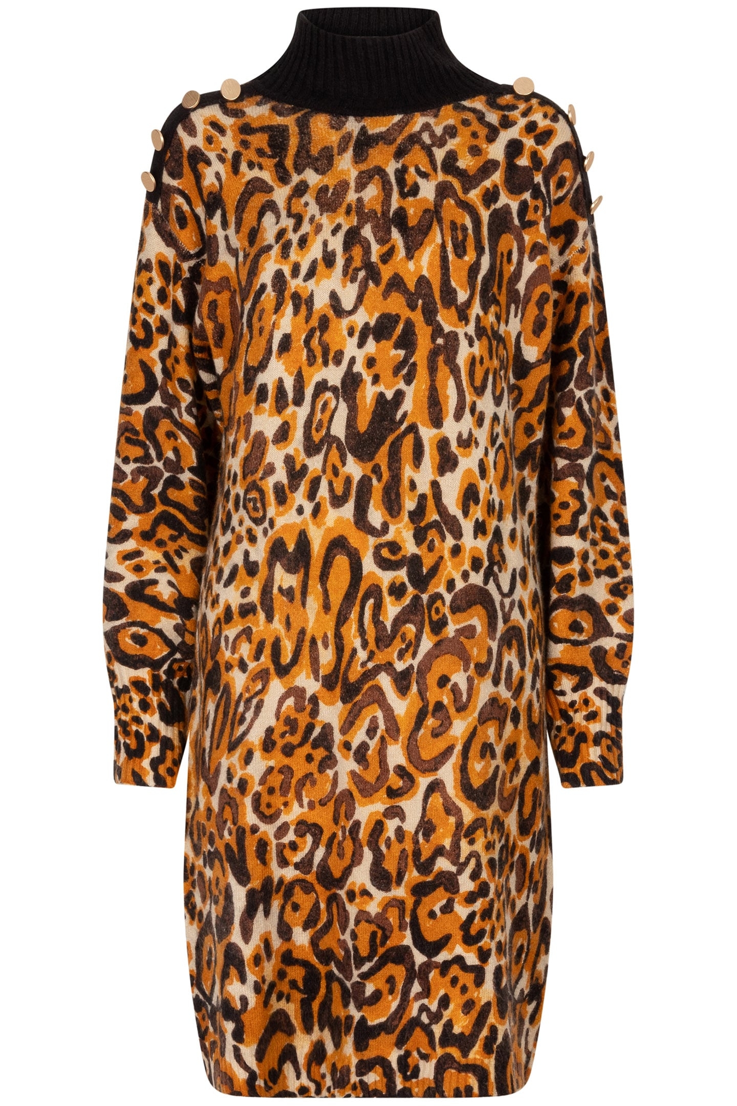 DRESS KNITTED ANIMAL LAND PRINT 4