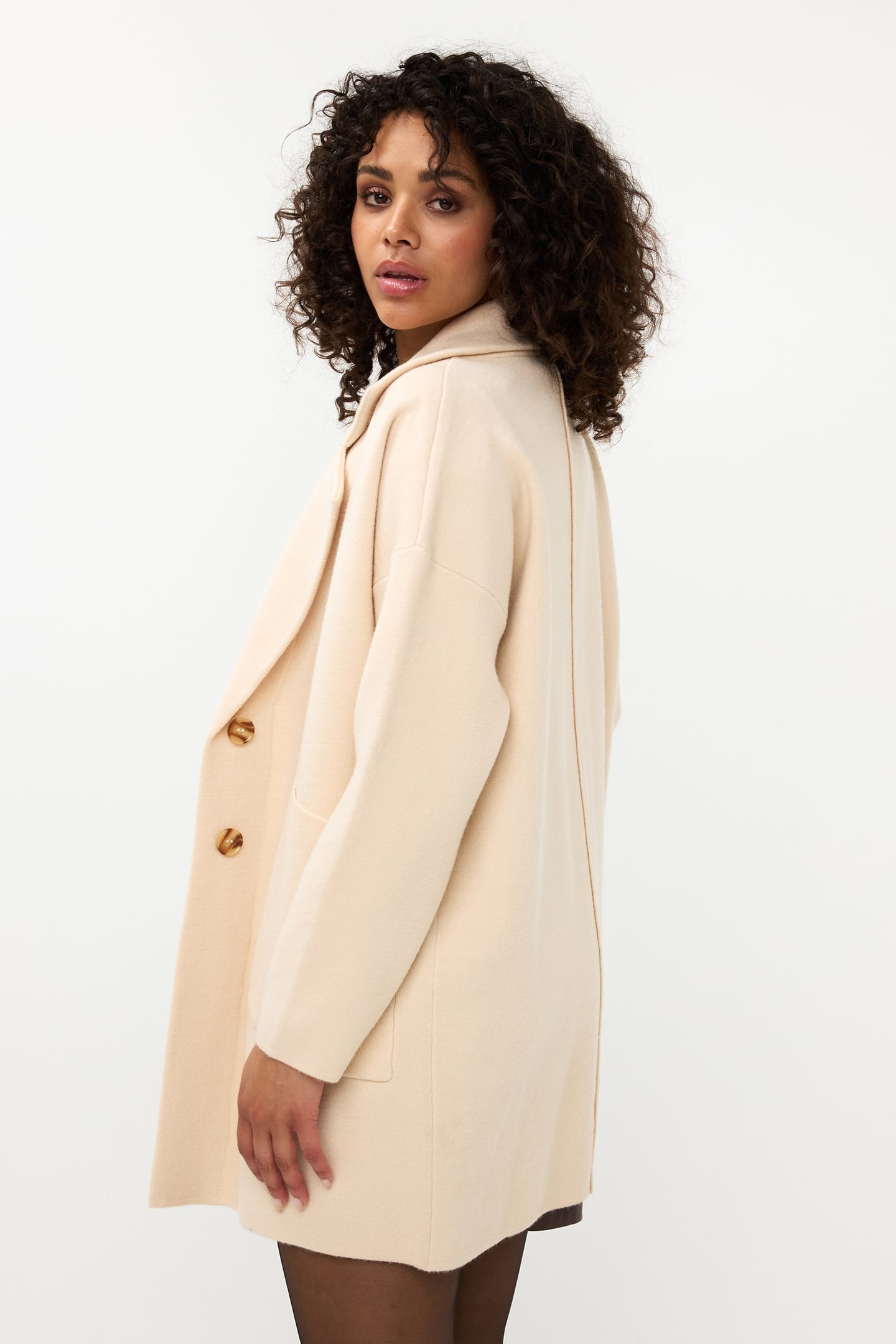 CARDIGAN BLAZER LONG BISCUIT 3