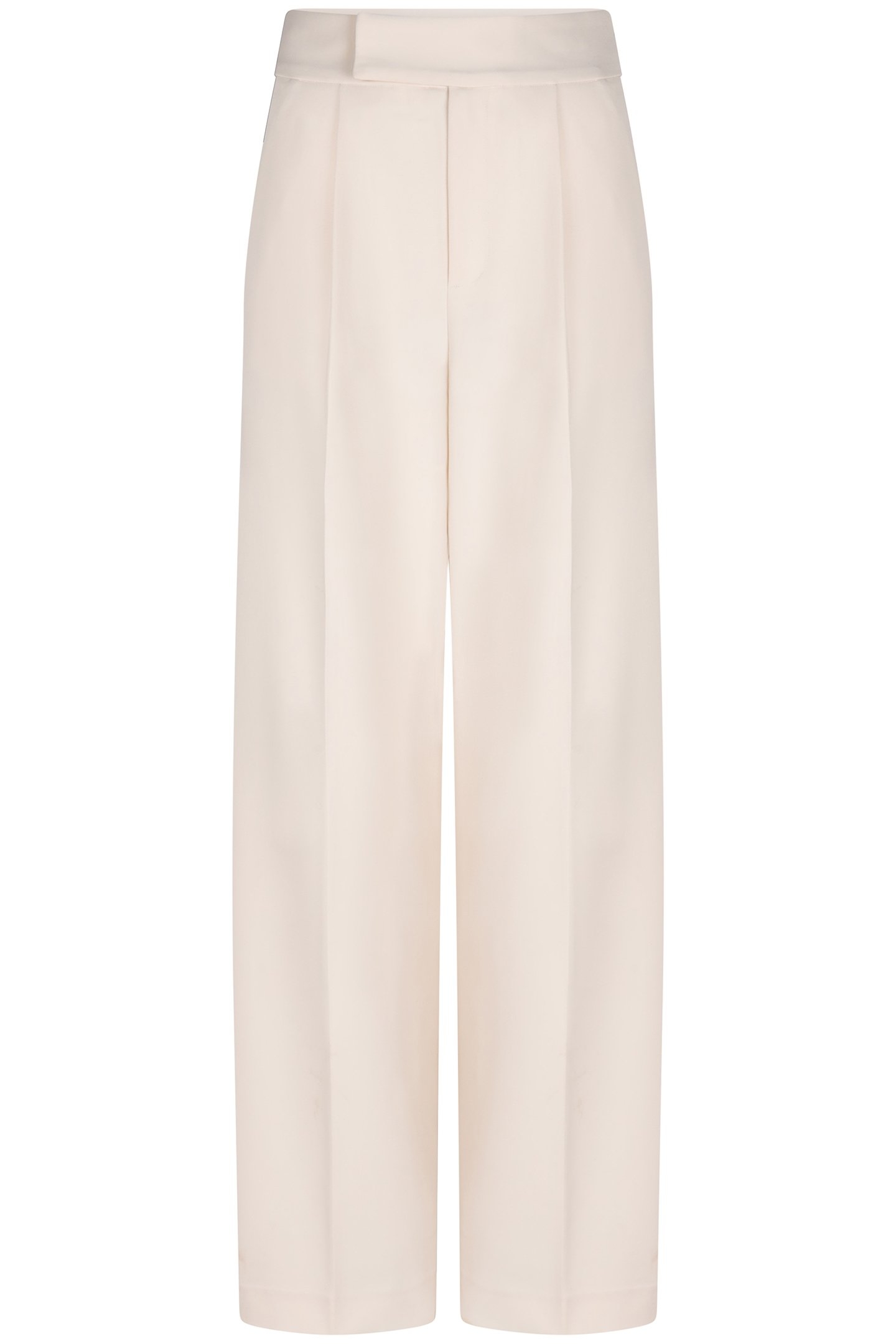 TROUSERS HIGH WAIST WIDE CITY BEIGE 5