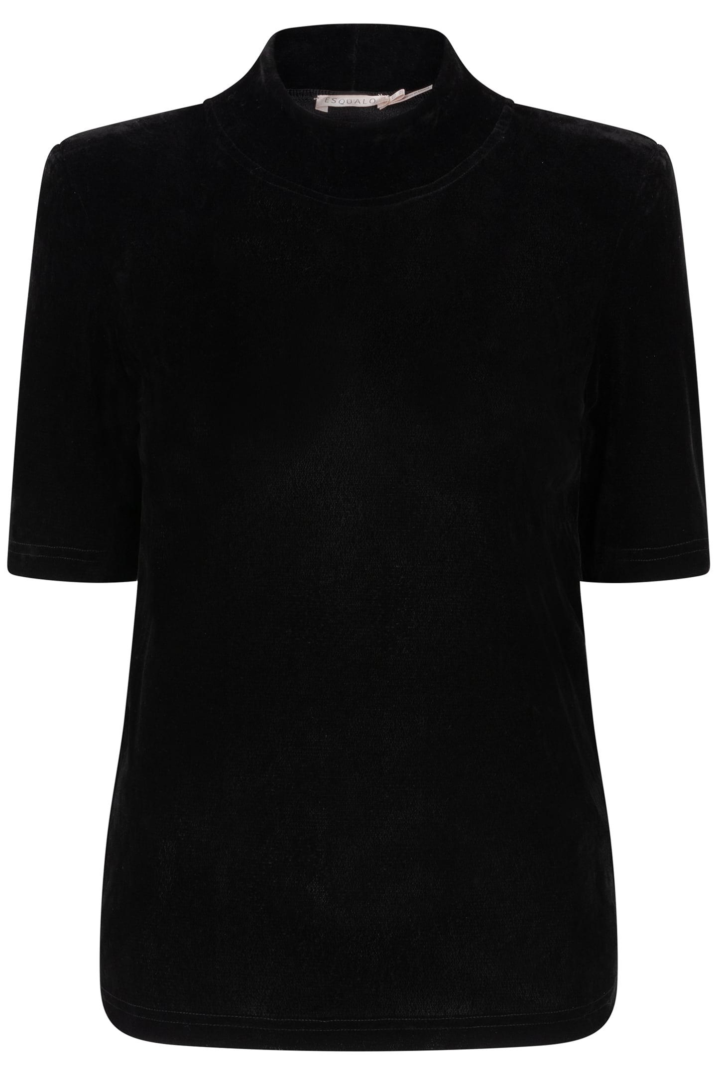 TOP TURTLE VELOURS STRETCH BLACK 3