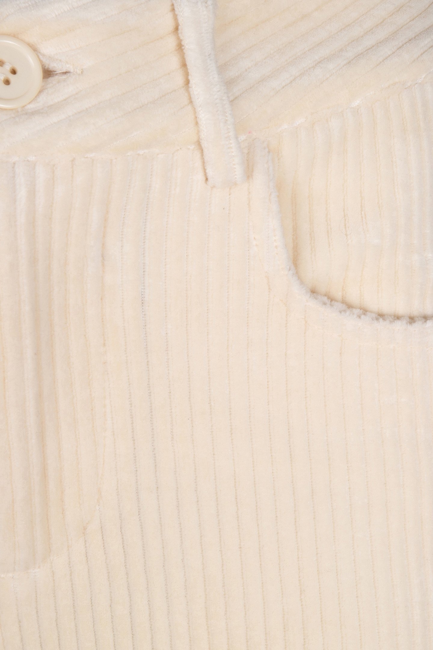 TROUSERS RIB FLAIR OFF WHITE 8