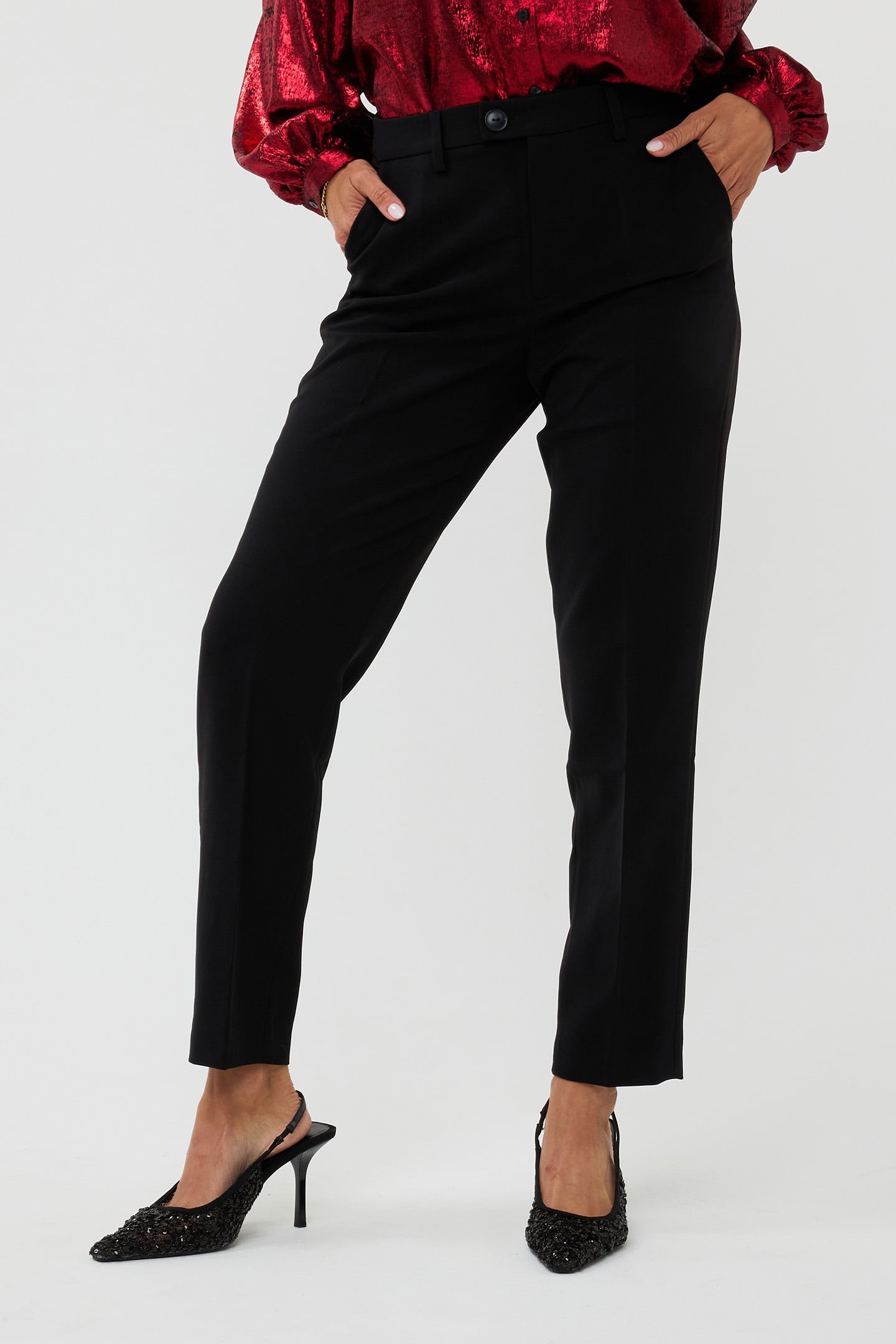 TROUSERS CHINO CITY BLACK 1