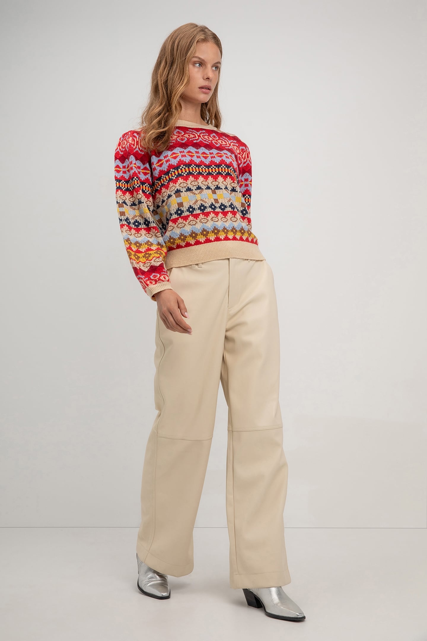 SJUUL SWEATER MULTI COLOURS LIGHT STRIPE 2