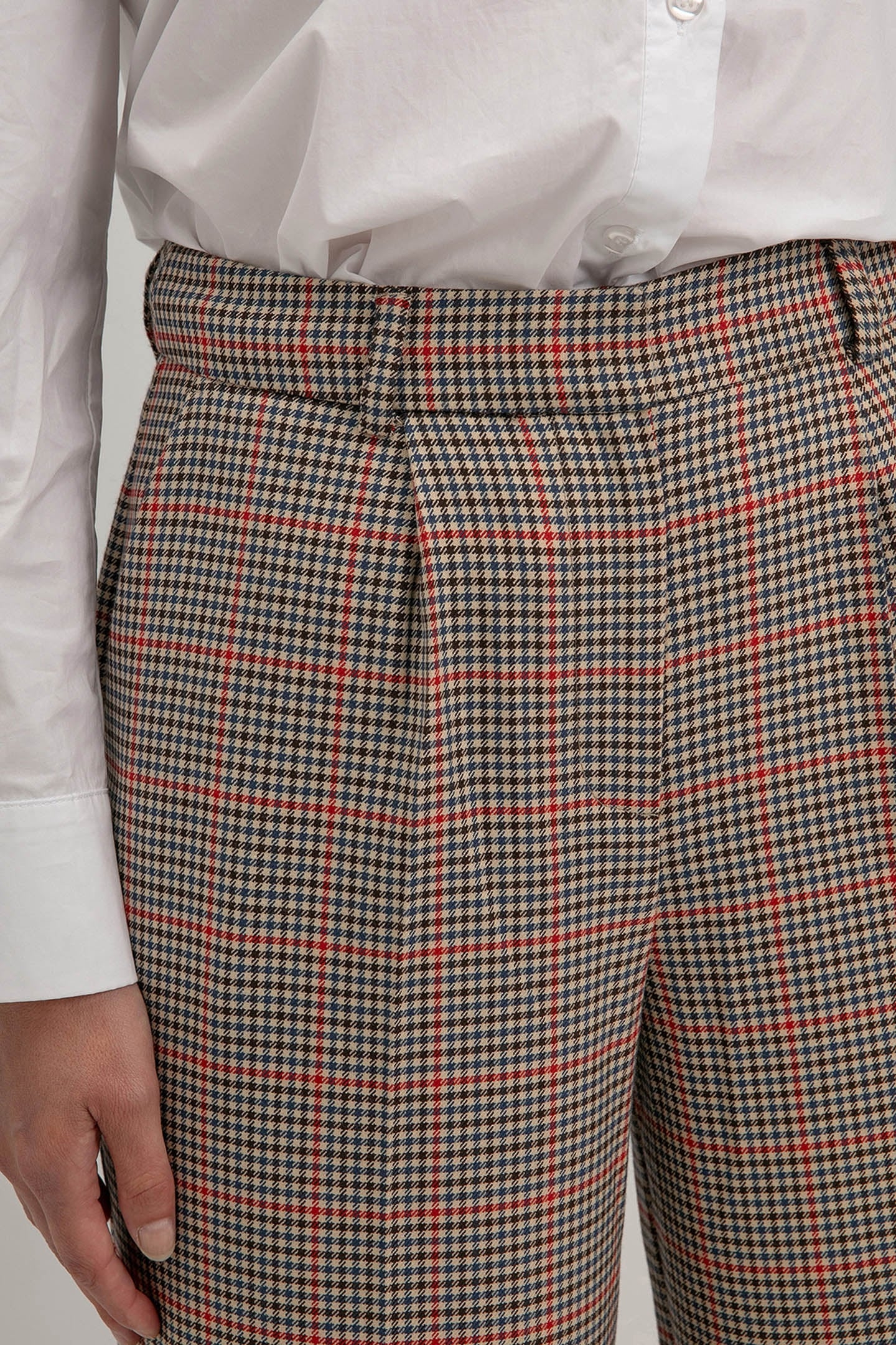 SCOTT PANTS SAND CHECK 4