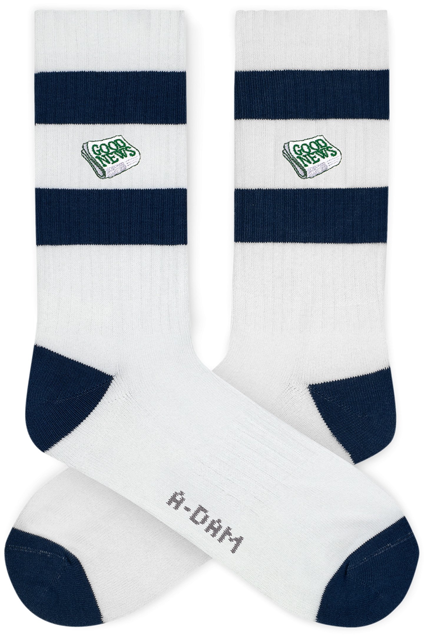 UNISEX A-DAM 3-PACK CREW SOCKS MULTICOLOR 4