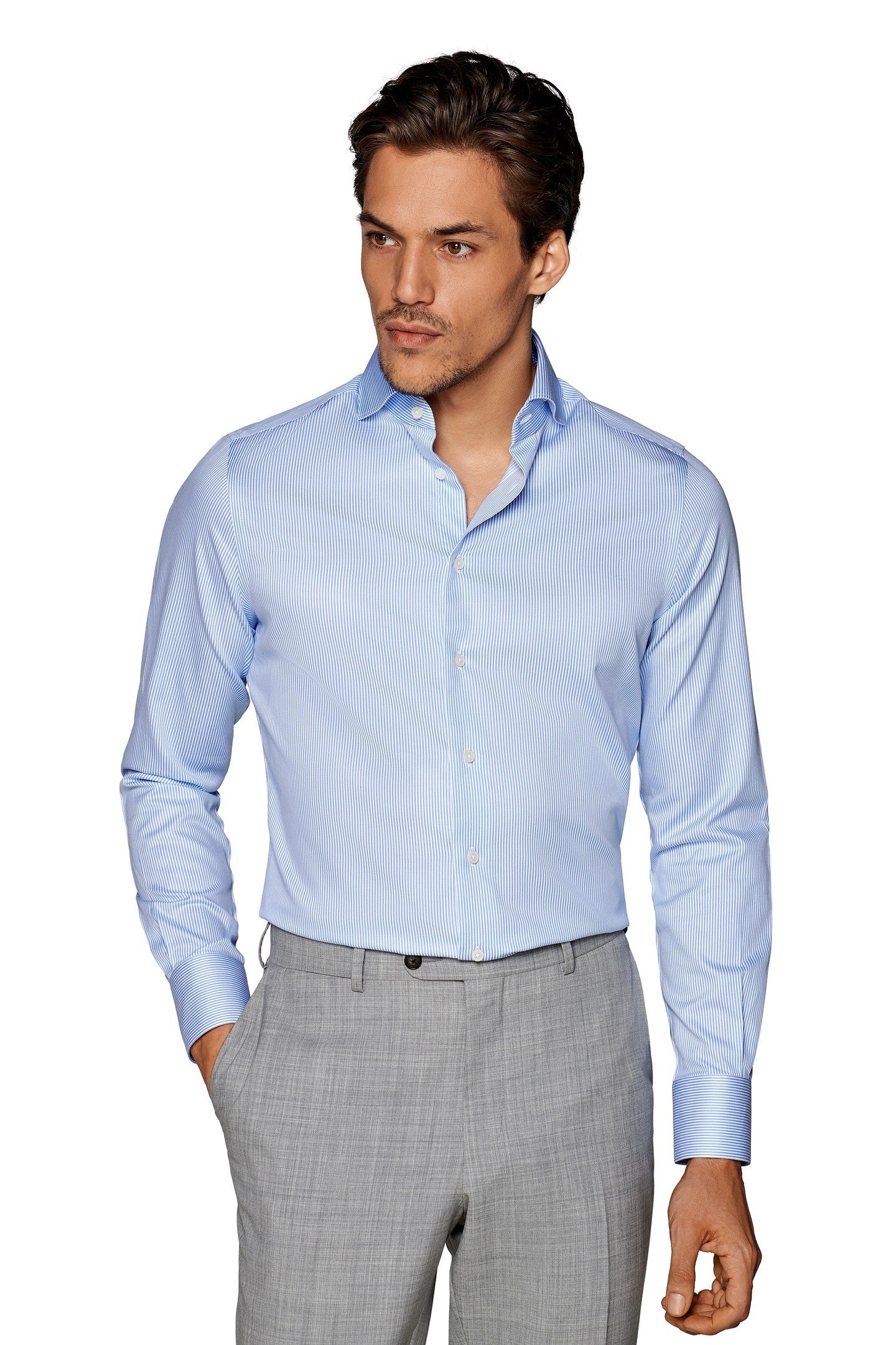 TRAVELLER MID BLUE STRIPE MID BLUE 1