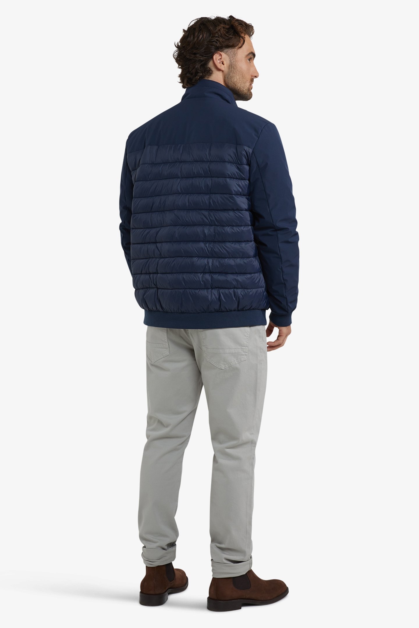 HYBRID JACKET NAVY 3