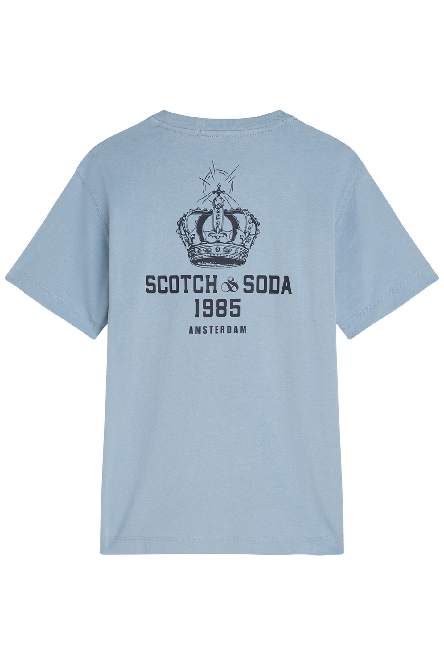 BOYS GRAPHIC TEE SKY/PEWTER 2