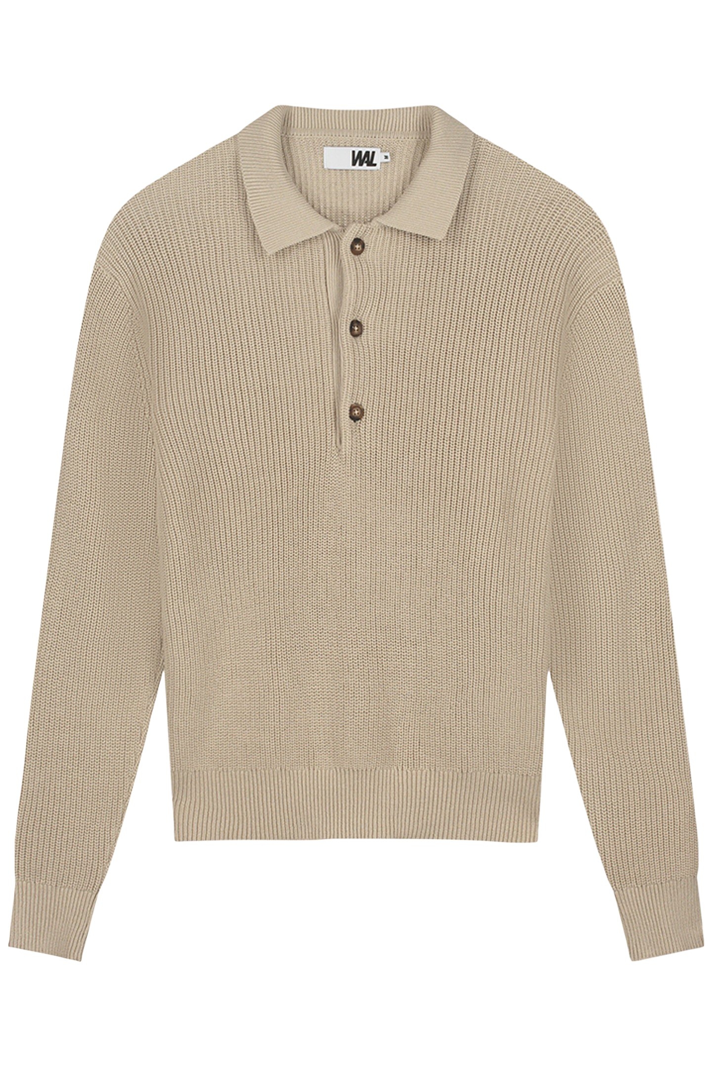 WAL – MILES LS POLO TAUPE 4