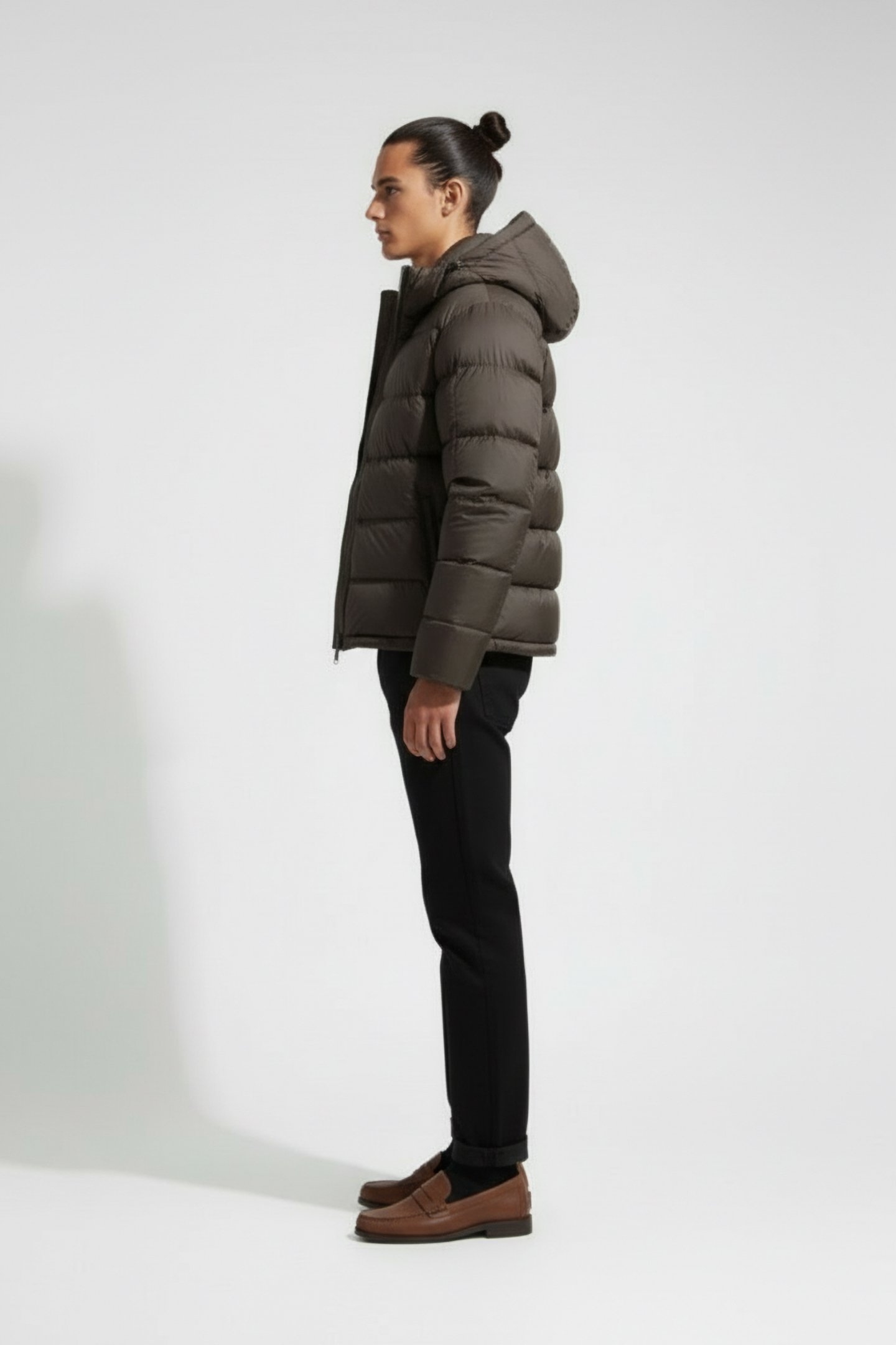 LONGSLEEVE NYLON ZIP OFF HOODIE BELUGA 3