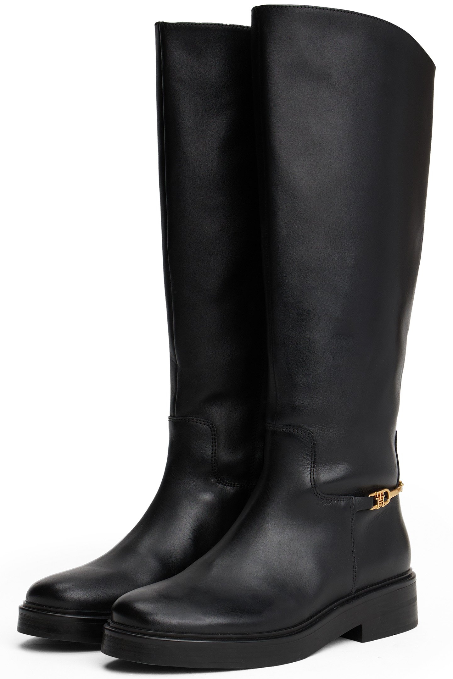 HORSEBIT RIDING LEATHER BOOTS BLACK 3