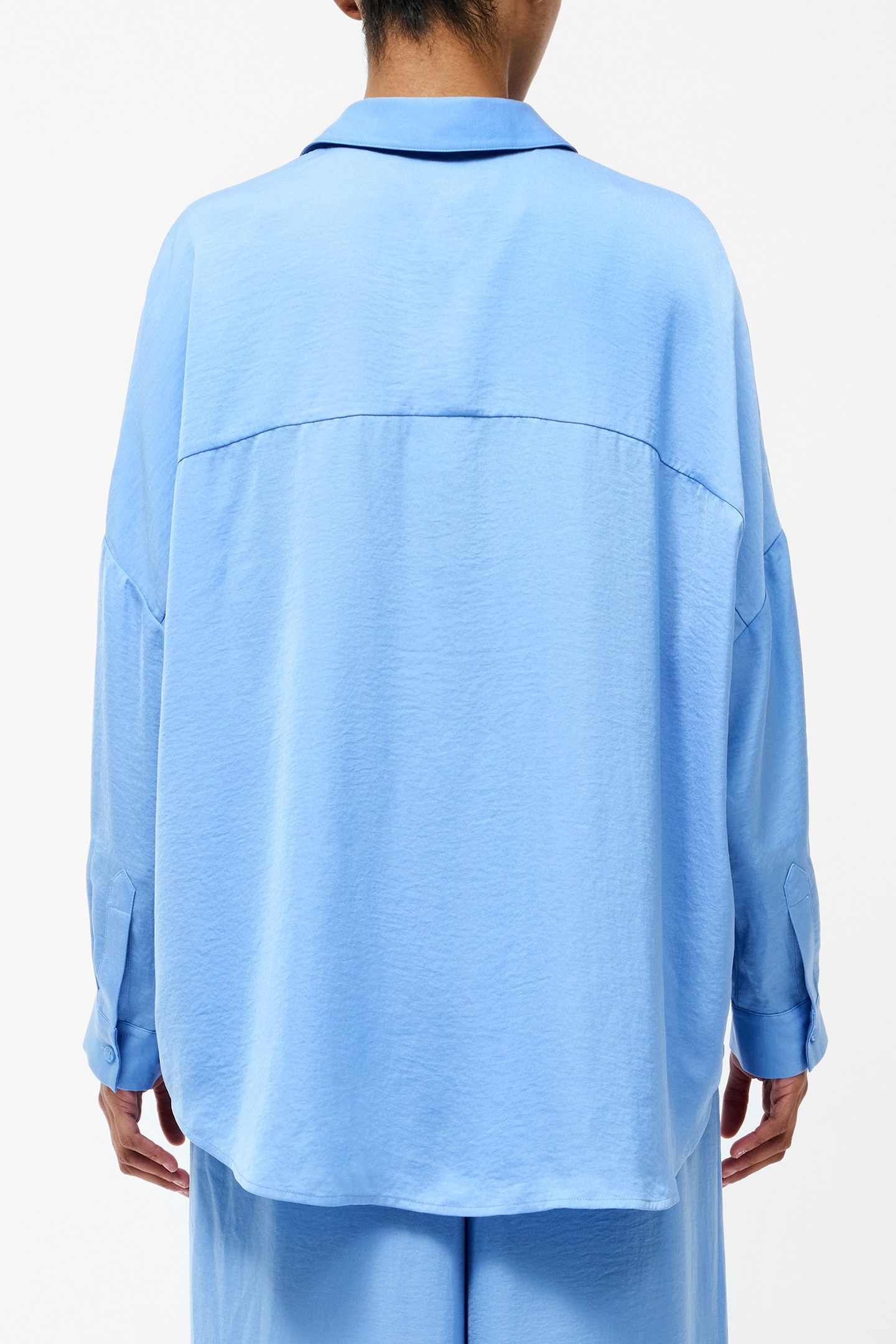 DAMASCO AIR FLOW POLY LS SHIRT CORNFLOWER BLUE 2
