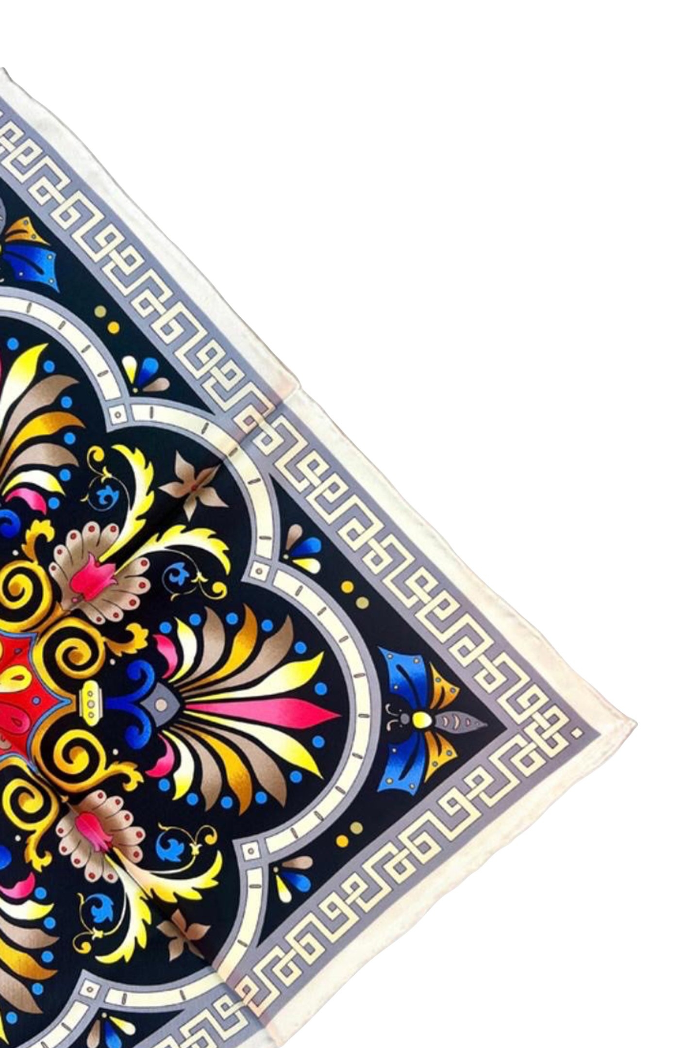 SCARF BURANO SMALL 469 BLACK MULTI 3