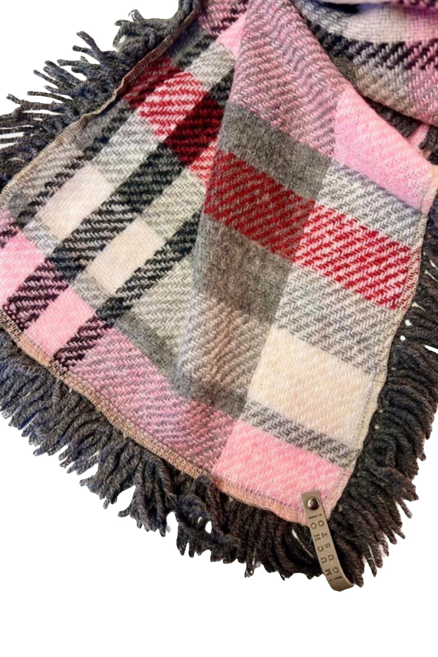 SCARF TORONTO 505 GREY/PINK 2