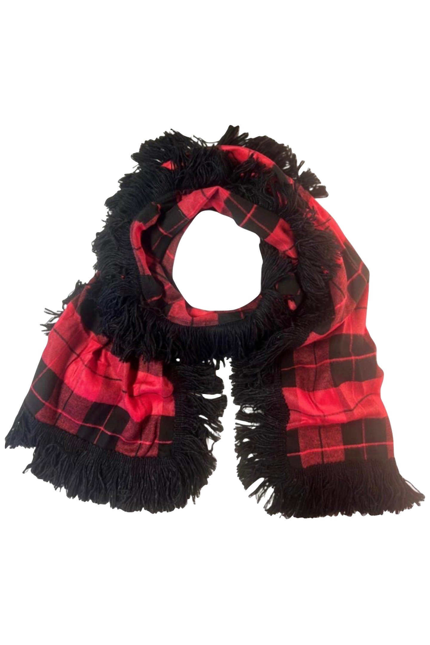 SCARF TORONTO 506 BLACK,RED 1