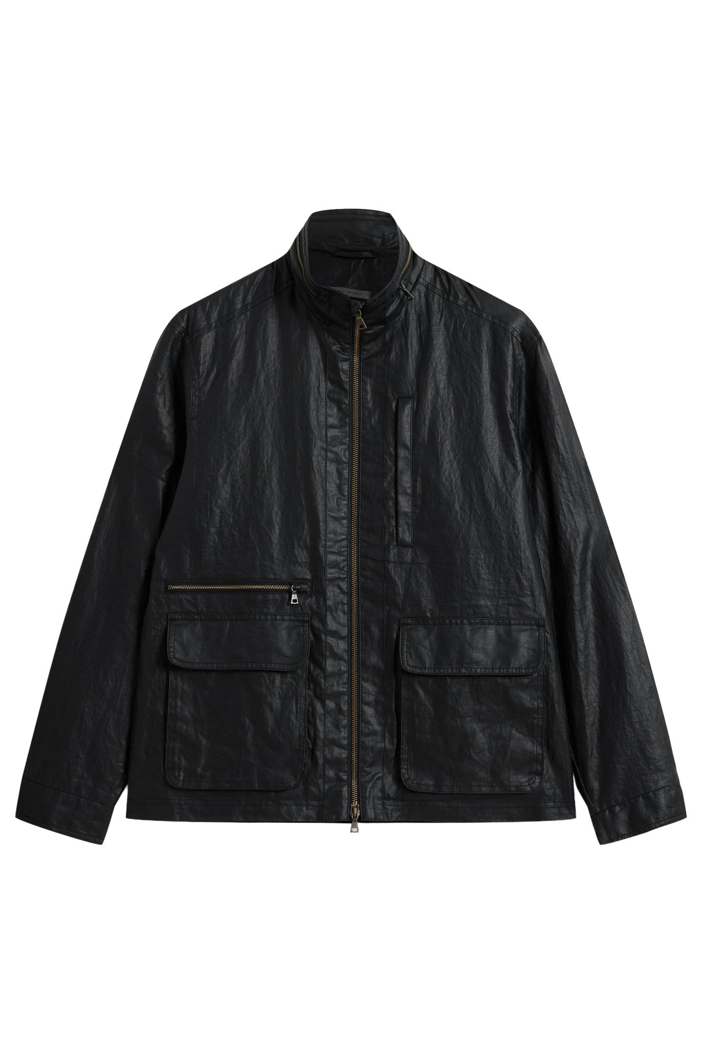 IRVING JACKET ZIPPER CLOSURE BLACK 1