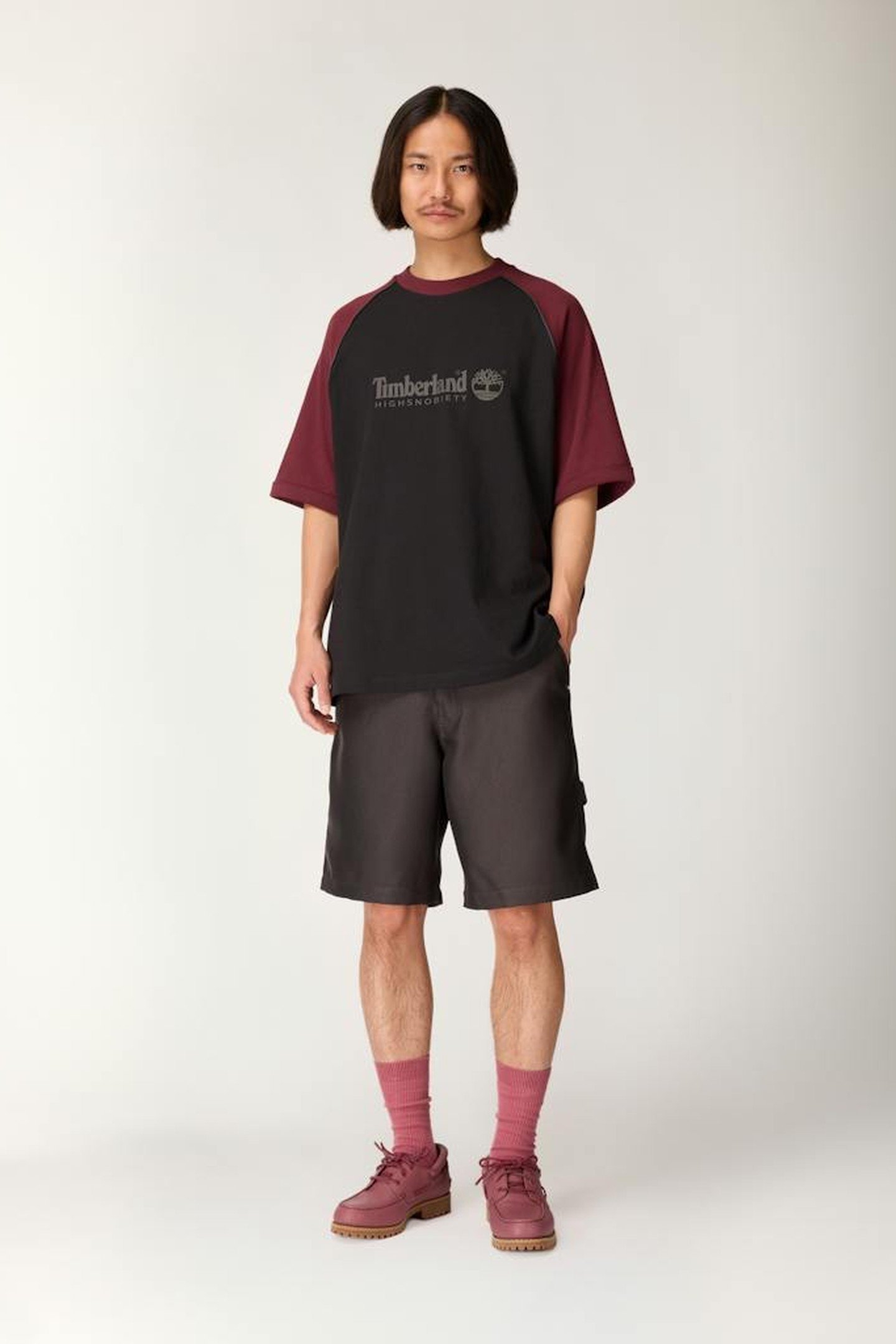 TIMBERLAND X  HIGHSNOBIETY – CONTRAST SHORT SLEEVE RAGLAN 2