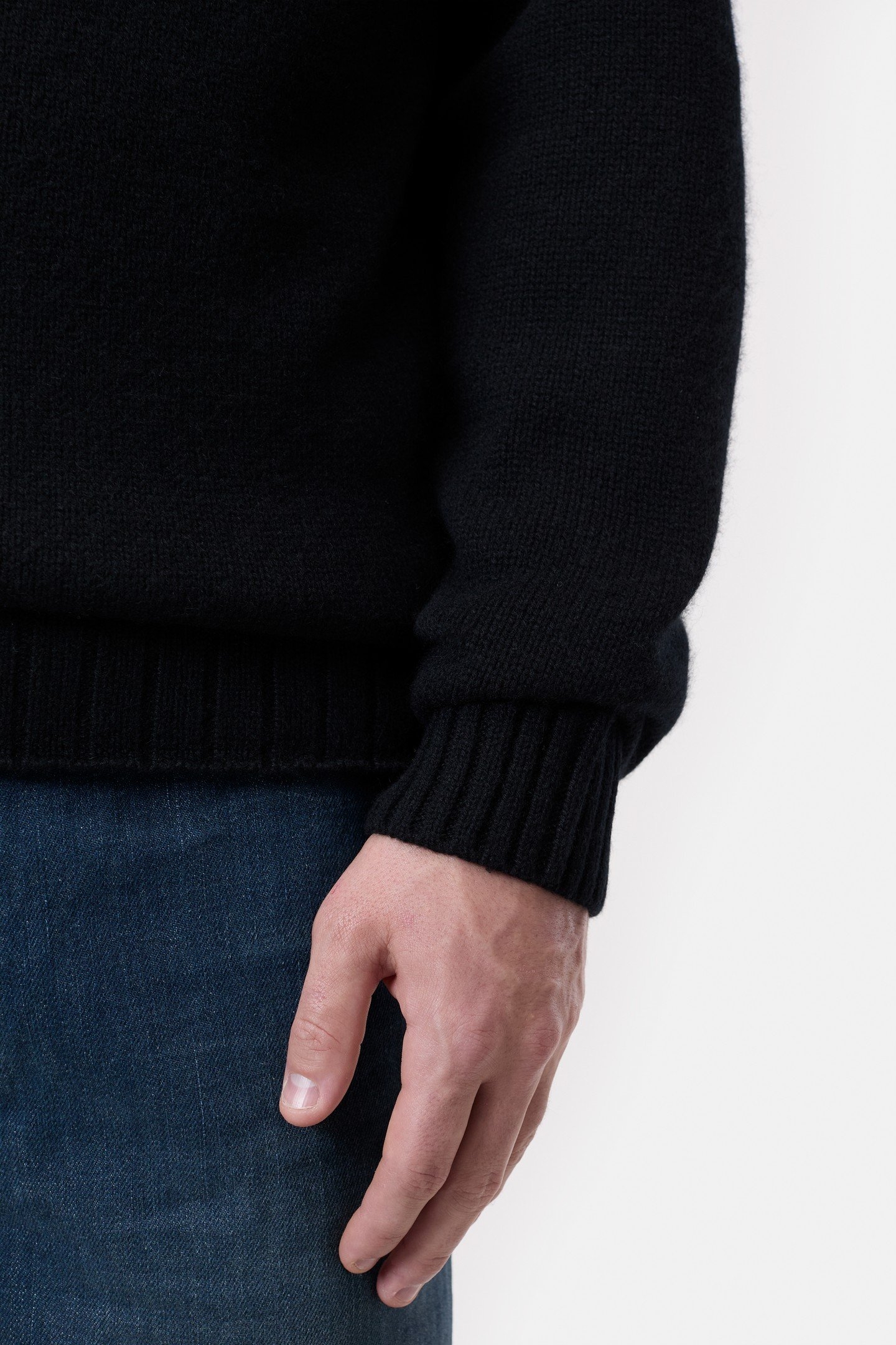 TURTLENECK JUMPER KNITS BLACK 6