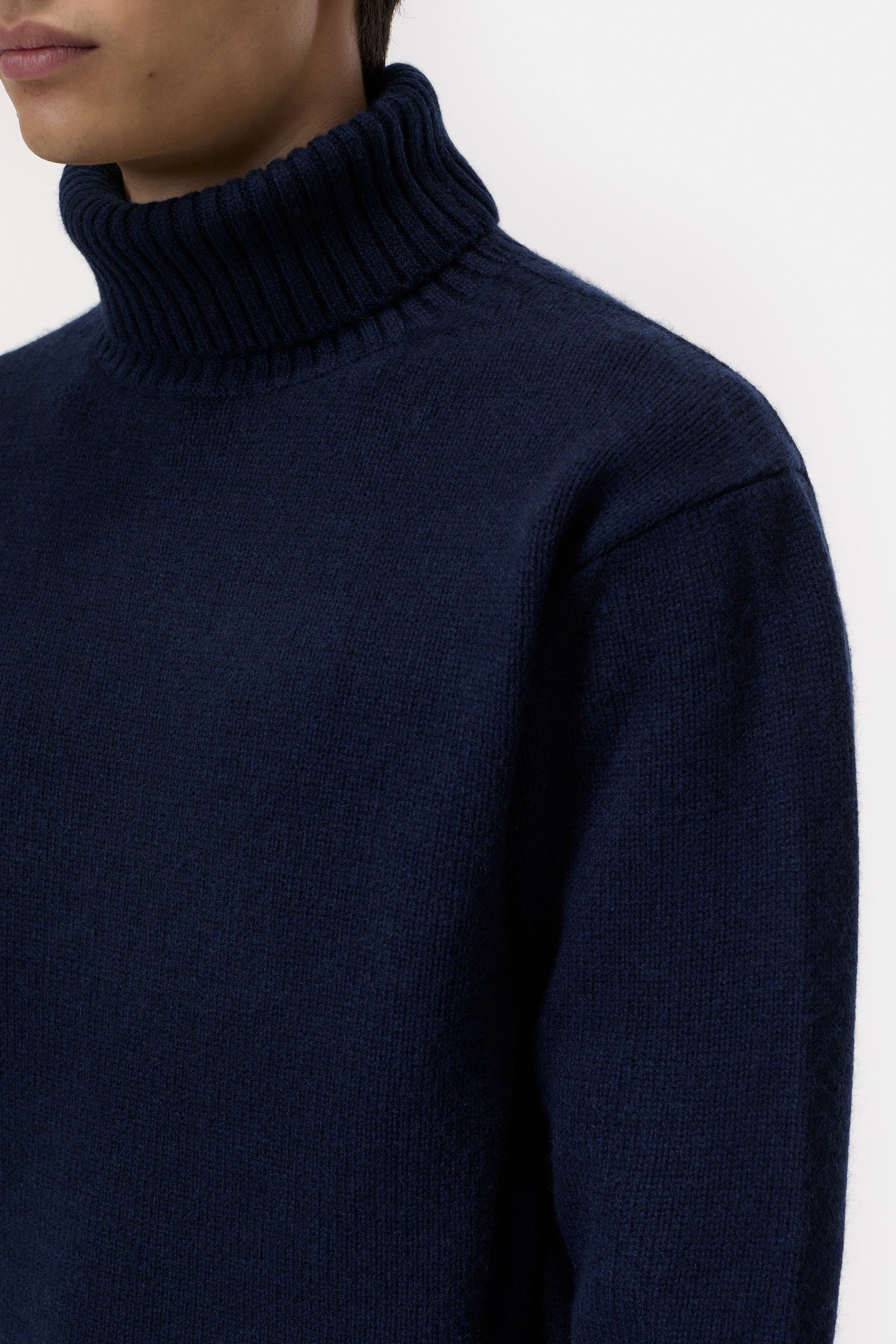 TURTLENECK JUMPER KNITS DARK NIGHT 6
