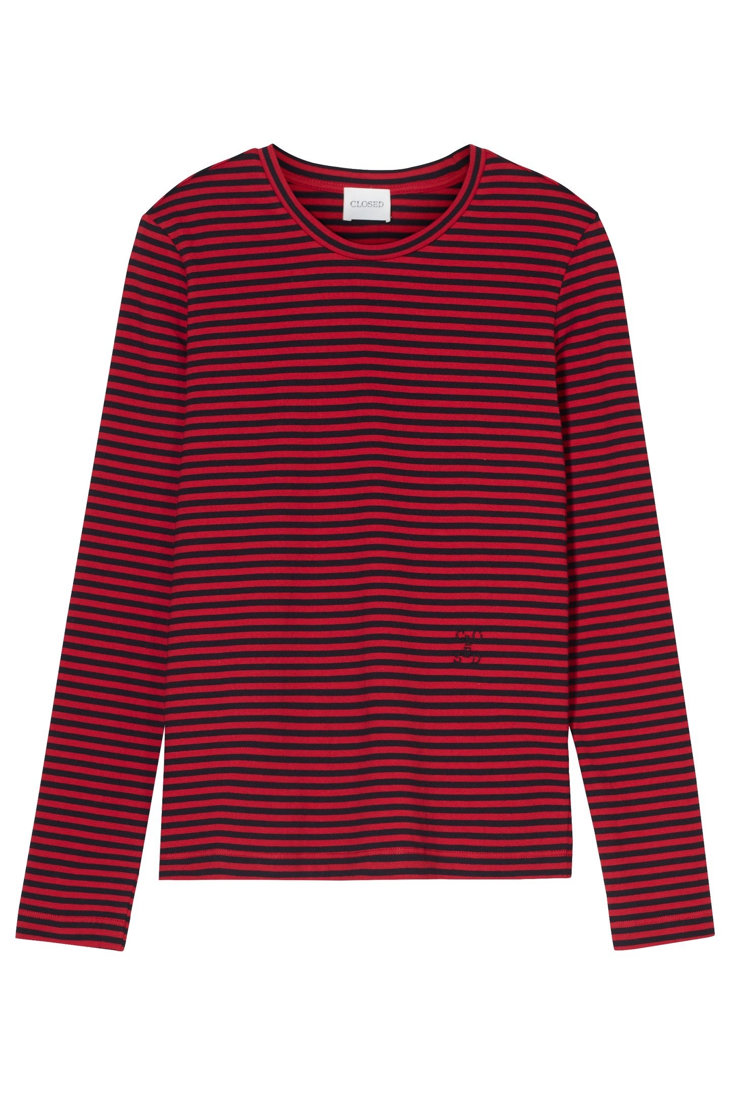 LONGSLEEVE STRIPED T-SHIRTS CHILI PEPPER RED 4